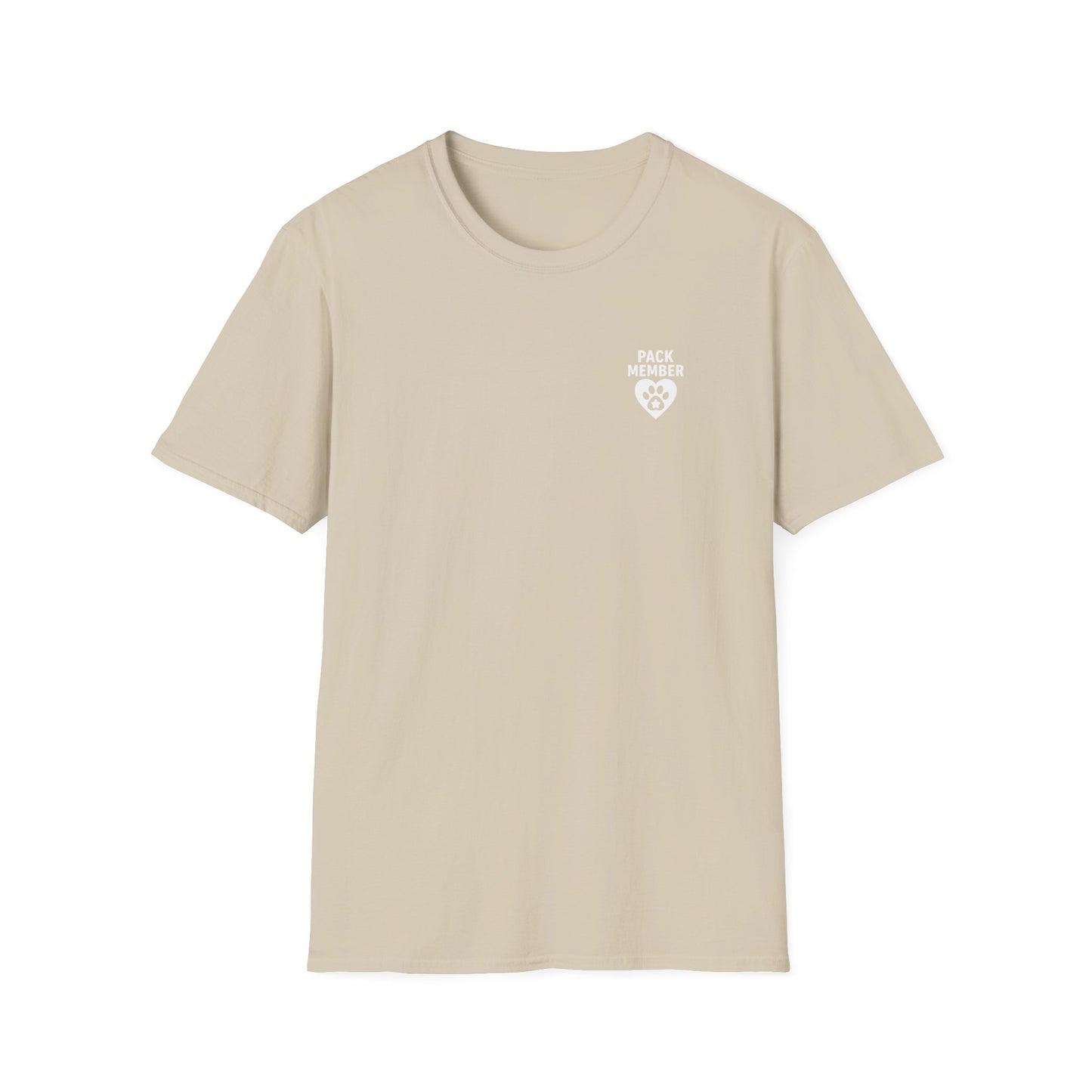 Healing Hearts Dog Shirt – Pitbull Rescue Tee – Pack Member Design, Adult Unisex T-Shirt