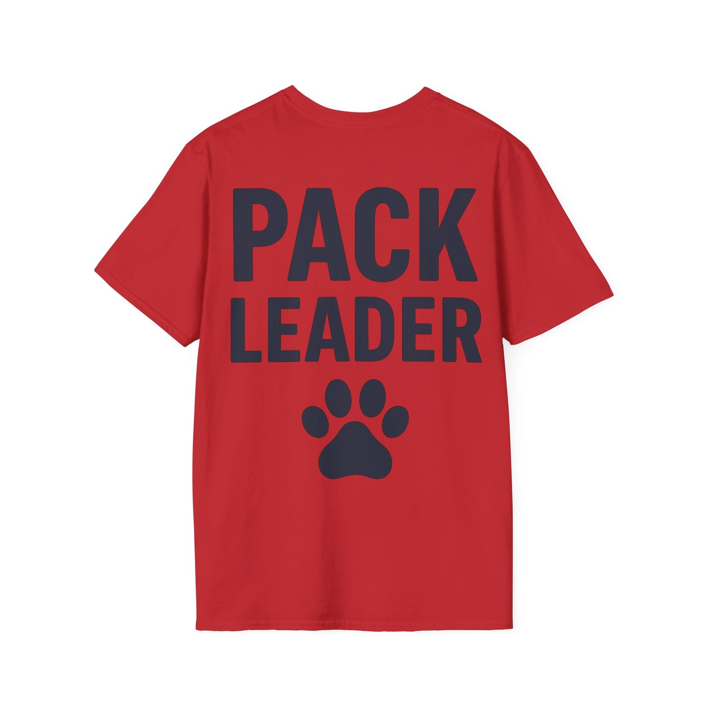 Pack Leader Dog T-Shirt – Two Sided Rescue Tee – Front Pack Member Logo – Back Pack Leader Design – Matching Family Rescue Apparel – Pitbull Dog Lover Gift – Join the Pack Shirt – Parent Pack Alpha Tee