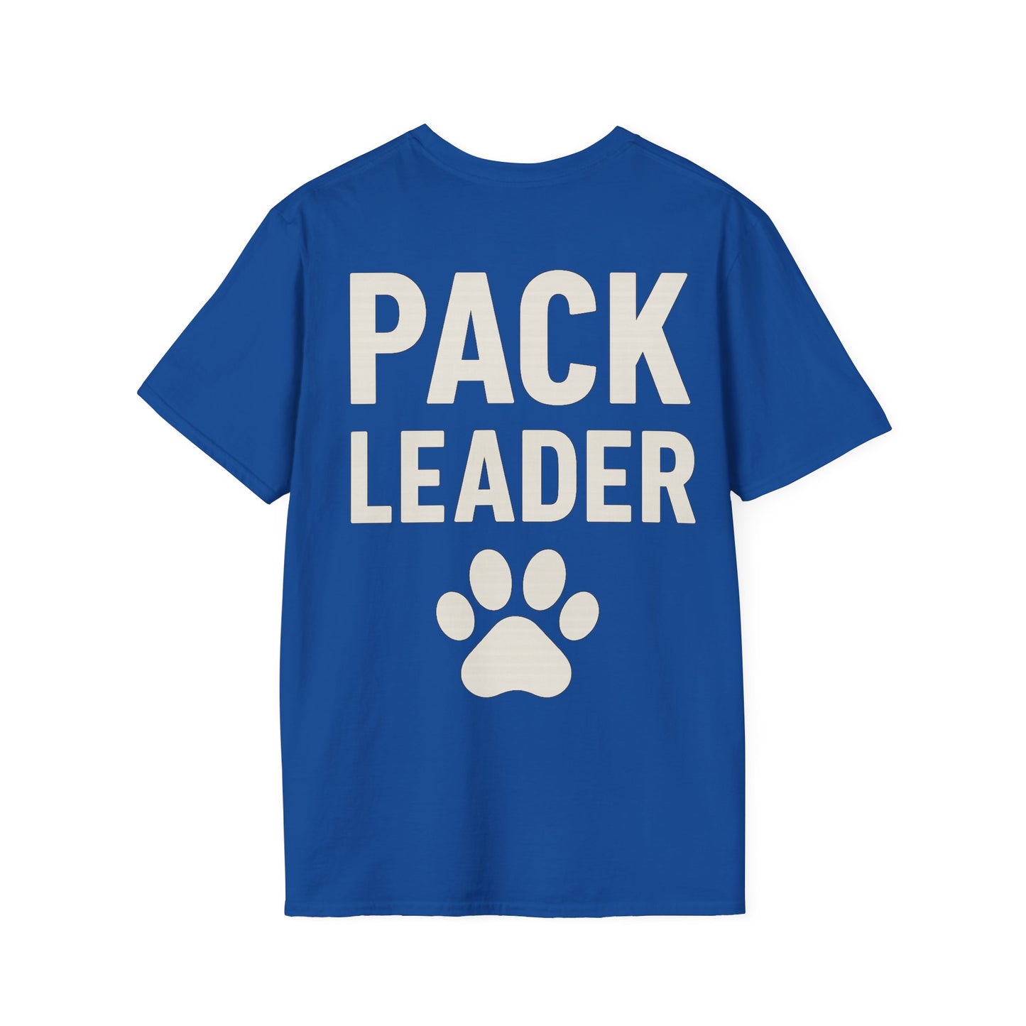 Pack Leader Dog T-Shirt – Two Sided Rescue Tee – Front Pack Member Logo – Back Pack Leader Design – Matching Family Rescue Apparel – Pitbull Dog Lover Gift – Join the Pack Shirt – Parent Pack Alpha Tee, Adult Unisex T-Shirt