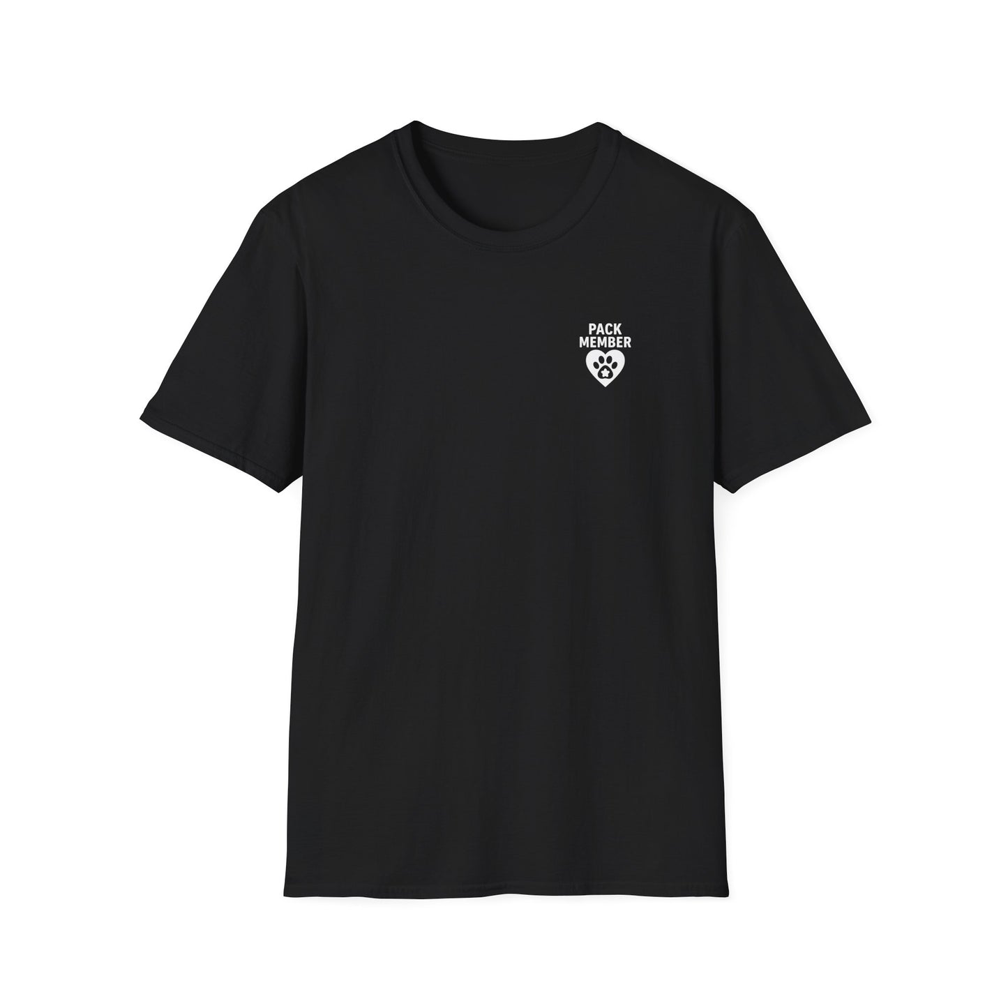 Healing Hearts Dog Shirt – Pitbull Rescue Tee – Pack Member Design, Adult Unisex T-Shirt