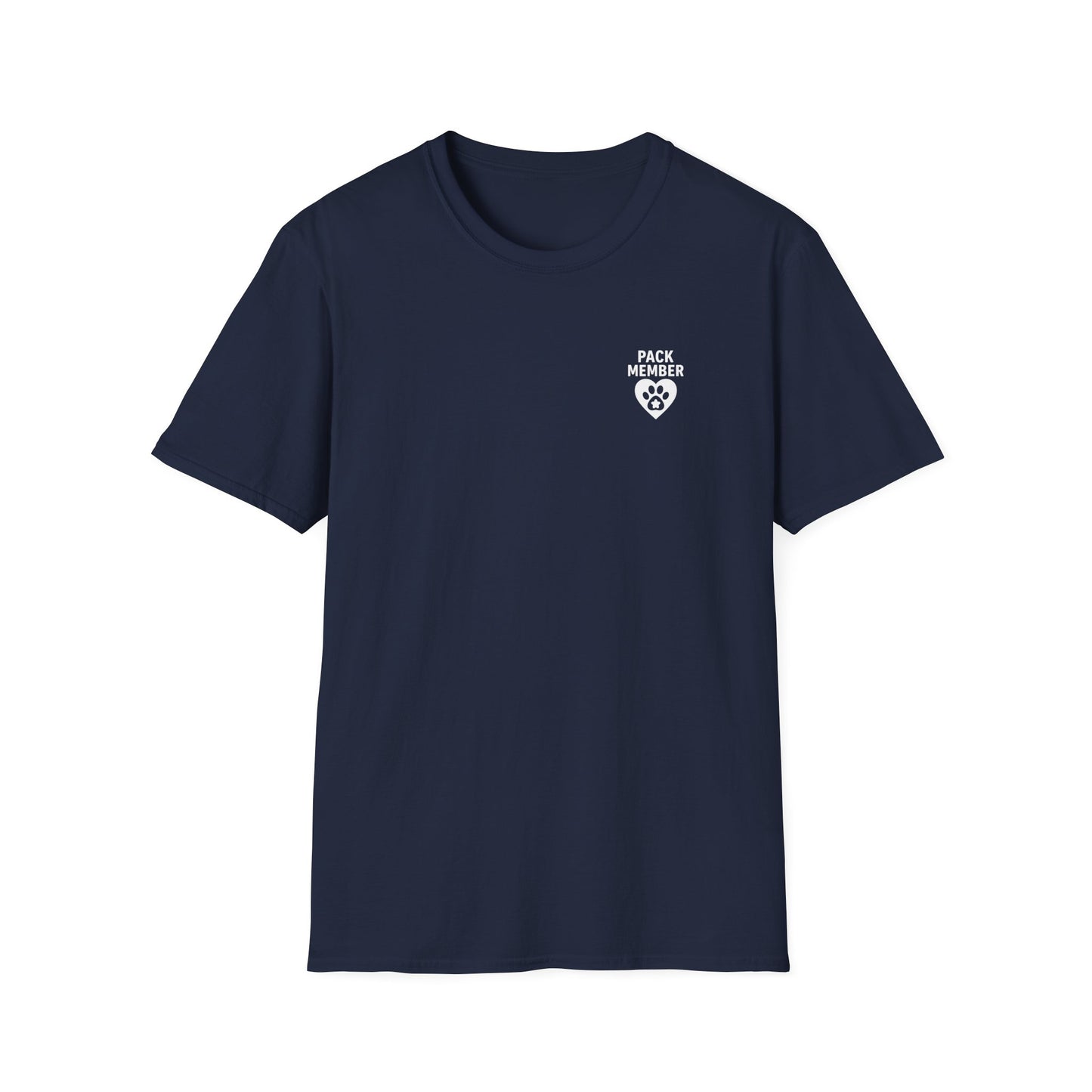 Healing Hearts Dog Shirt – Pitbull Rescue Tee – Pack Member Design, Adult Unisex T-Shirt