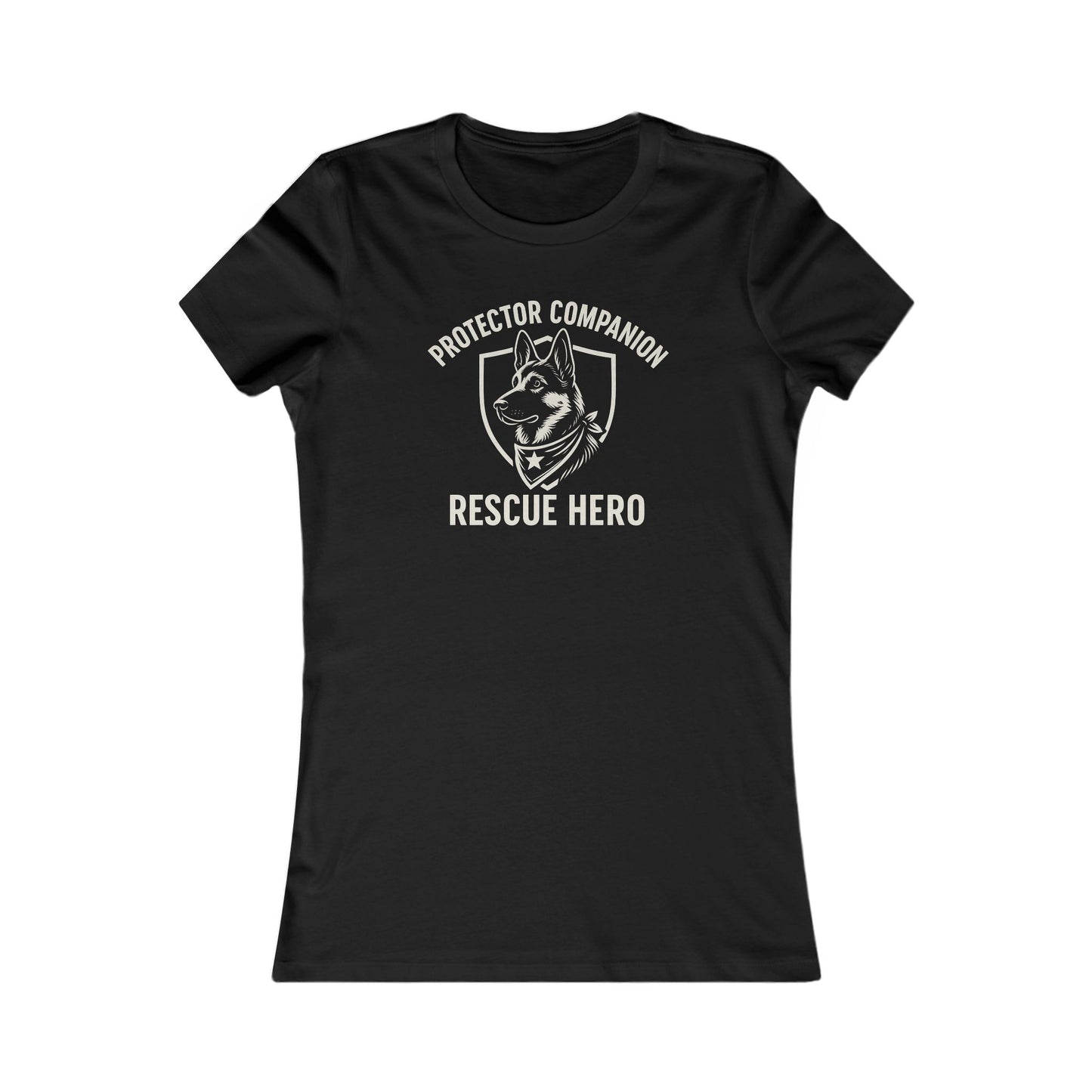 Protector Companion Rescue Hero T-t-shirt | Women's adult Favorite Tee for Animal Lovers, Dog Moms, Pet Rescue Support, Gift for Pet Owners, Casual Wear