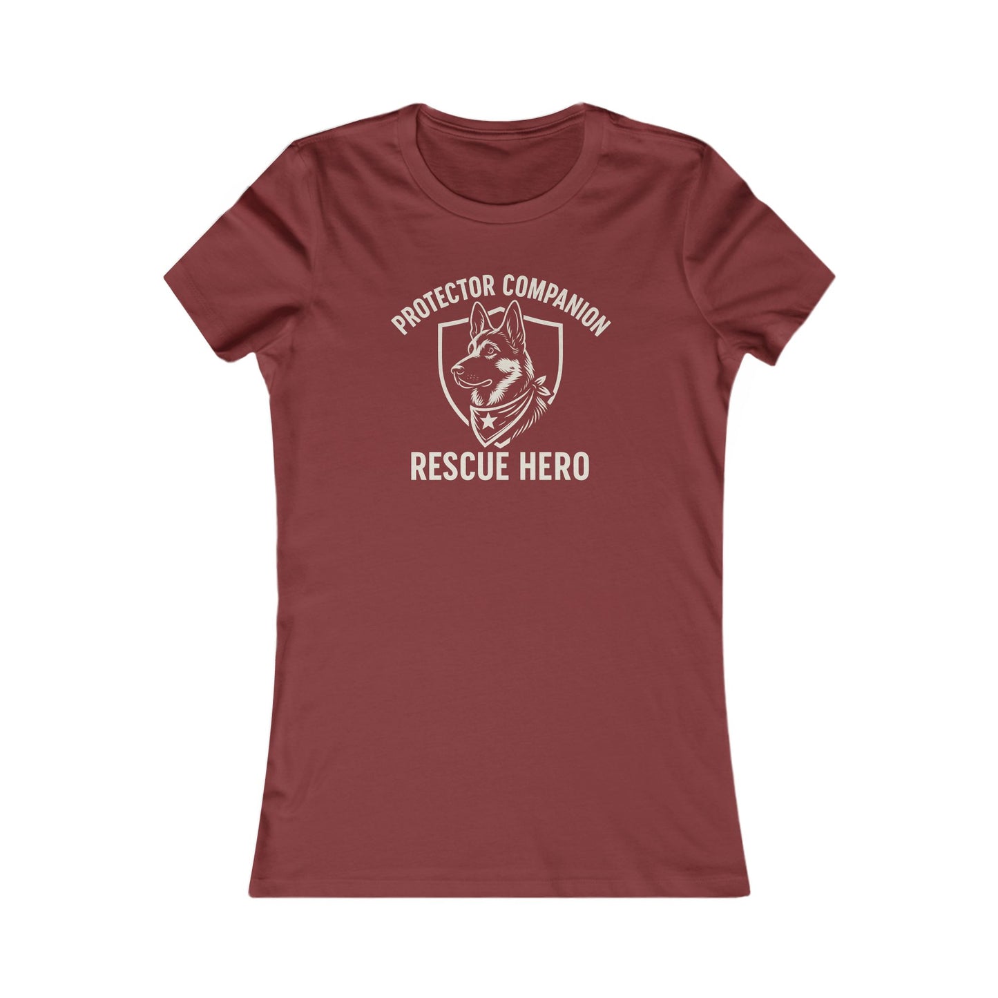 Protector Companion Rescue Hero T-t-shirt | Women's adult Favorite Tee for Animal Lovers, Dog Moms, Pet Rescue Support, Gift for Pet Owners, Casual Wear