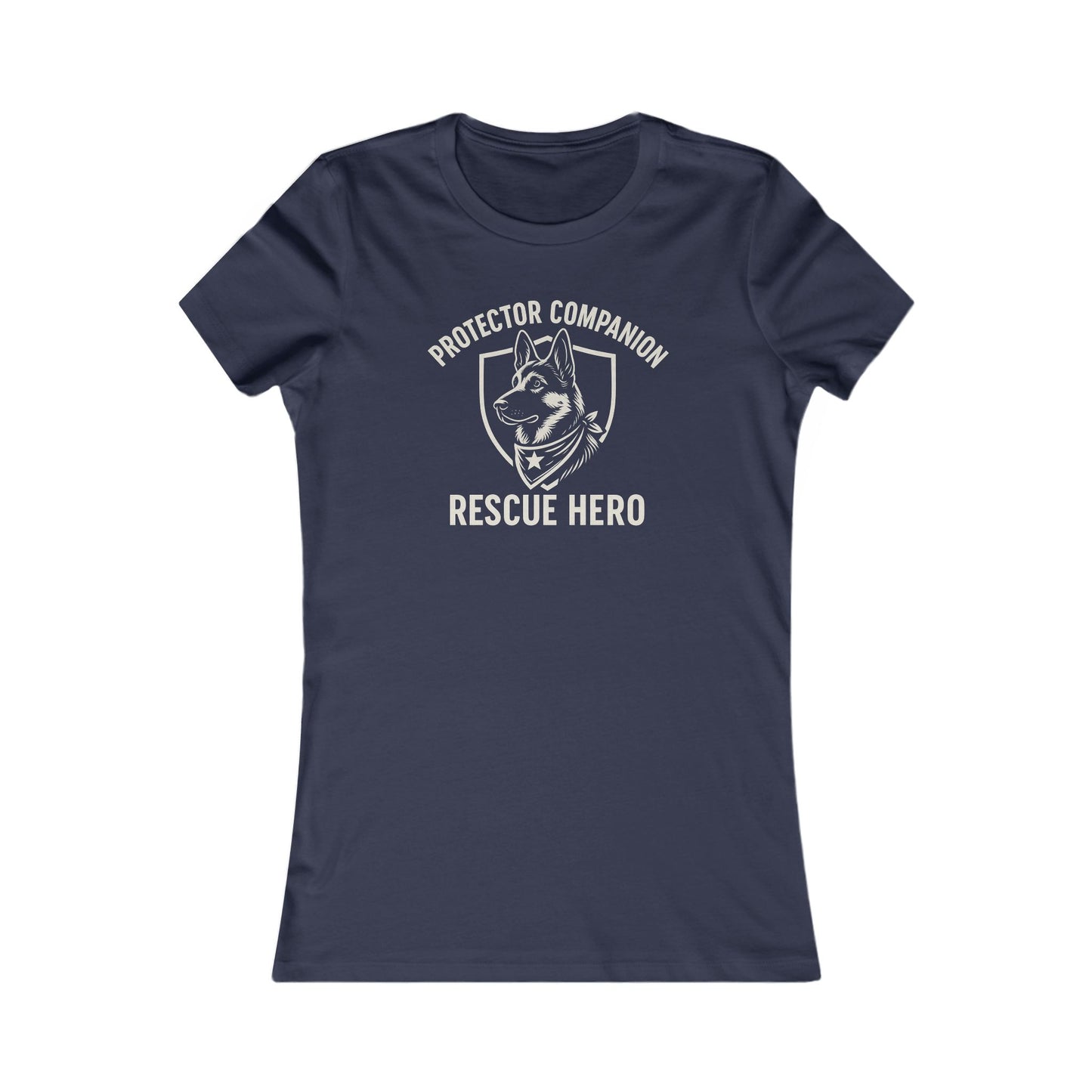 Protector Companion Rescue Hero T-t-shirt | Women's adult Favorite Tee for Animal Lovers, Dog Moms, Pet Rescue Support, Gift for Pet Owners, Casual Wear