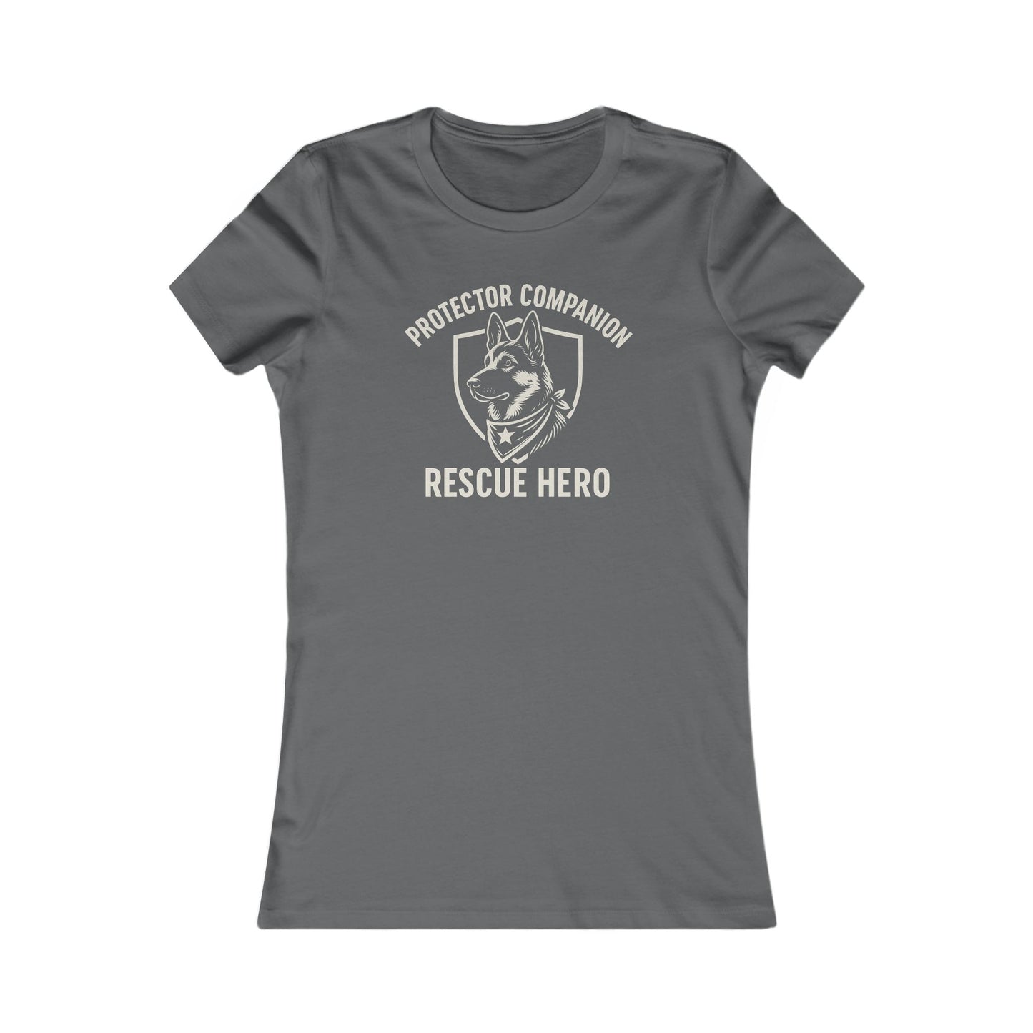 Protector Companion Rescue Hero T-t-shirt | Women's adult Favorite Tee for Animal Lovers, Dog Moms, Pet Rescue Support, Gift for Pet Owners, Casual Wear
