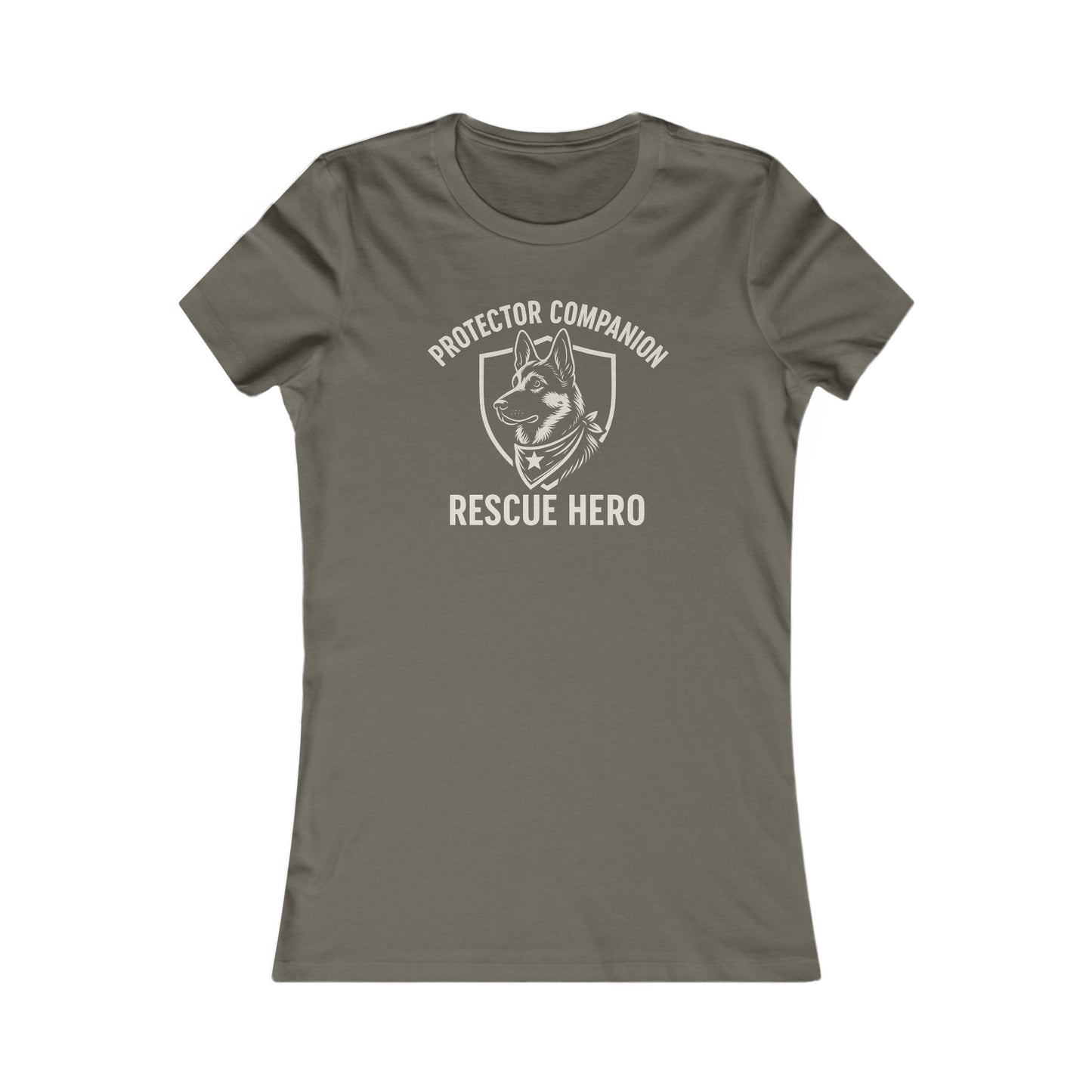 Protector Companion Rescue Hero T-t-shirt | Women's adult Favorite Tee for Animal Lovers, Dog Moms, Pet Rescue Support, Gift for Pet Owners, Casual Wear