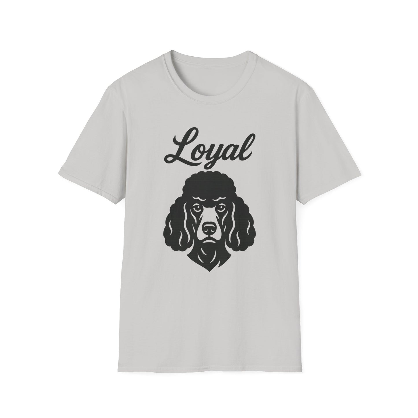 Loyal Poodle T-Shirt – Unisex Dog Lover Shirt for Adults Who Love Poodles