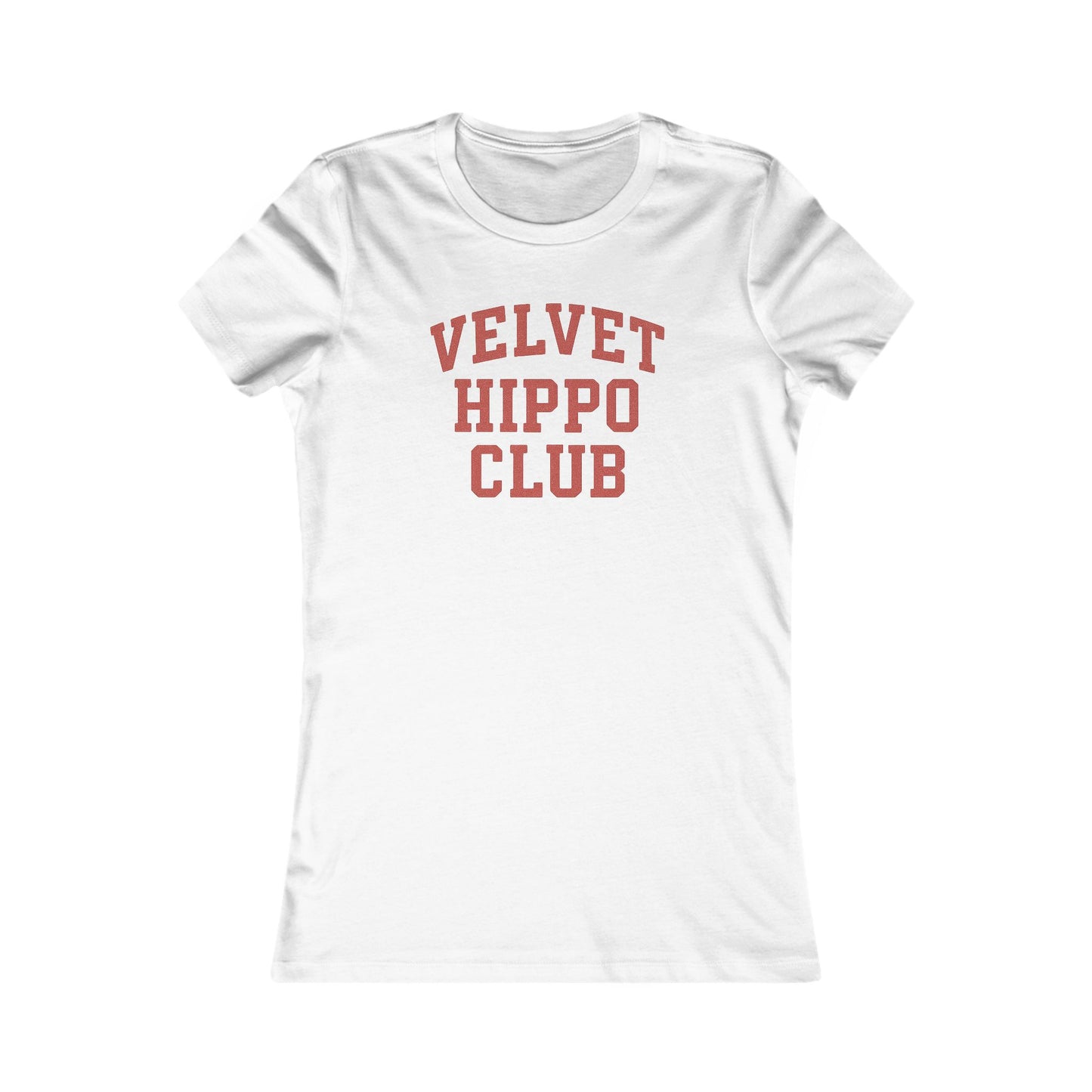 Velvet Hippo Club Women’s T-Shirt – Funny Pit Bull Gift for Dog Moms, Bella+Canvas 6004 in Vintage Brick Red, Adult Women's T-Shirt