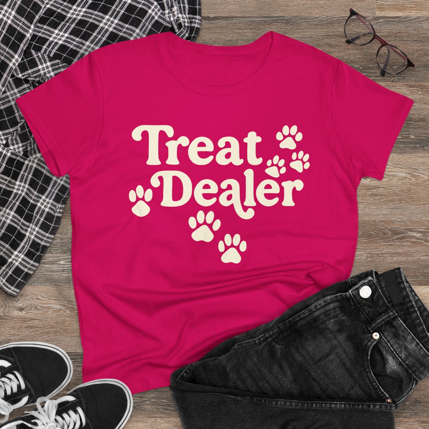 Treat Dealer Dog Lover Adult Women’s Gildan 5000L T-shirt