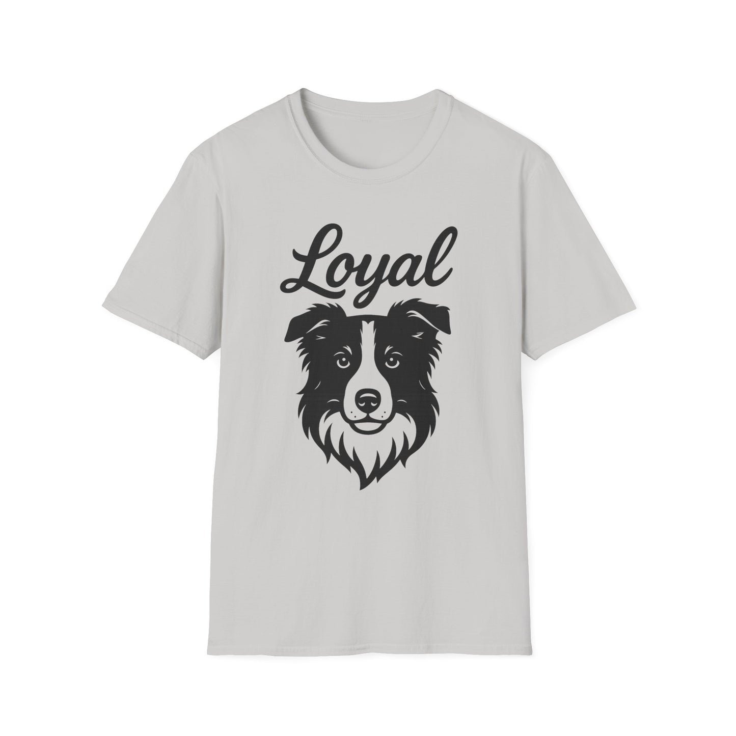Loyal Border Collie T-Shirt – Dog Lover Gift for Herding Breed Fans, Pet Owner Apparel, Animal Rescue Support Tee, Adult Unisex T-Shirt