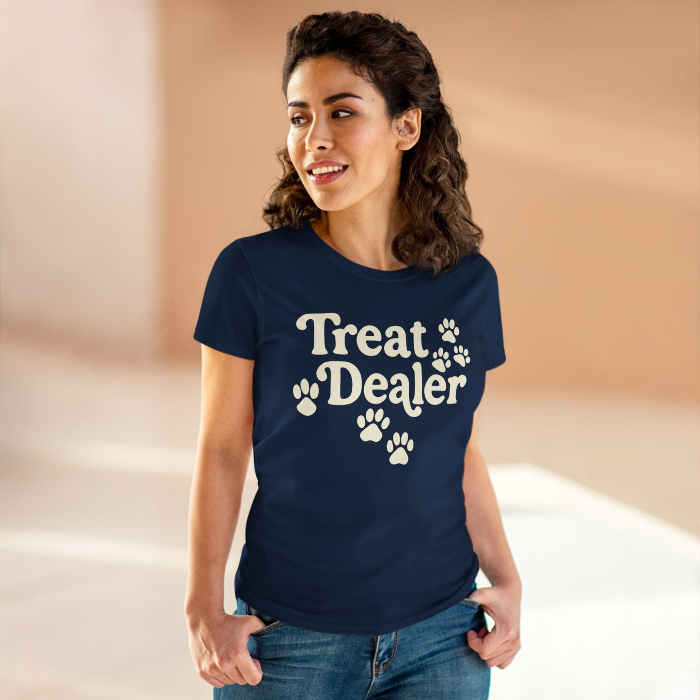 Treat Dealer Dog Lover Adult Women’s Gildan 5000L T-shirt