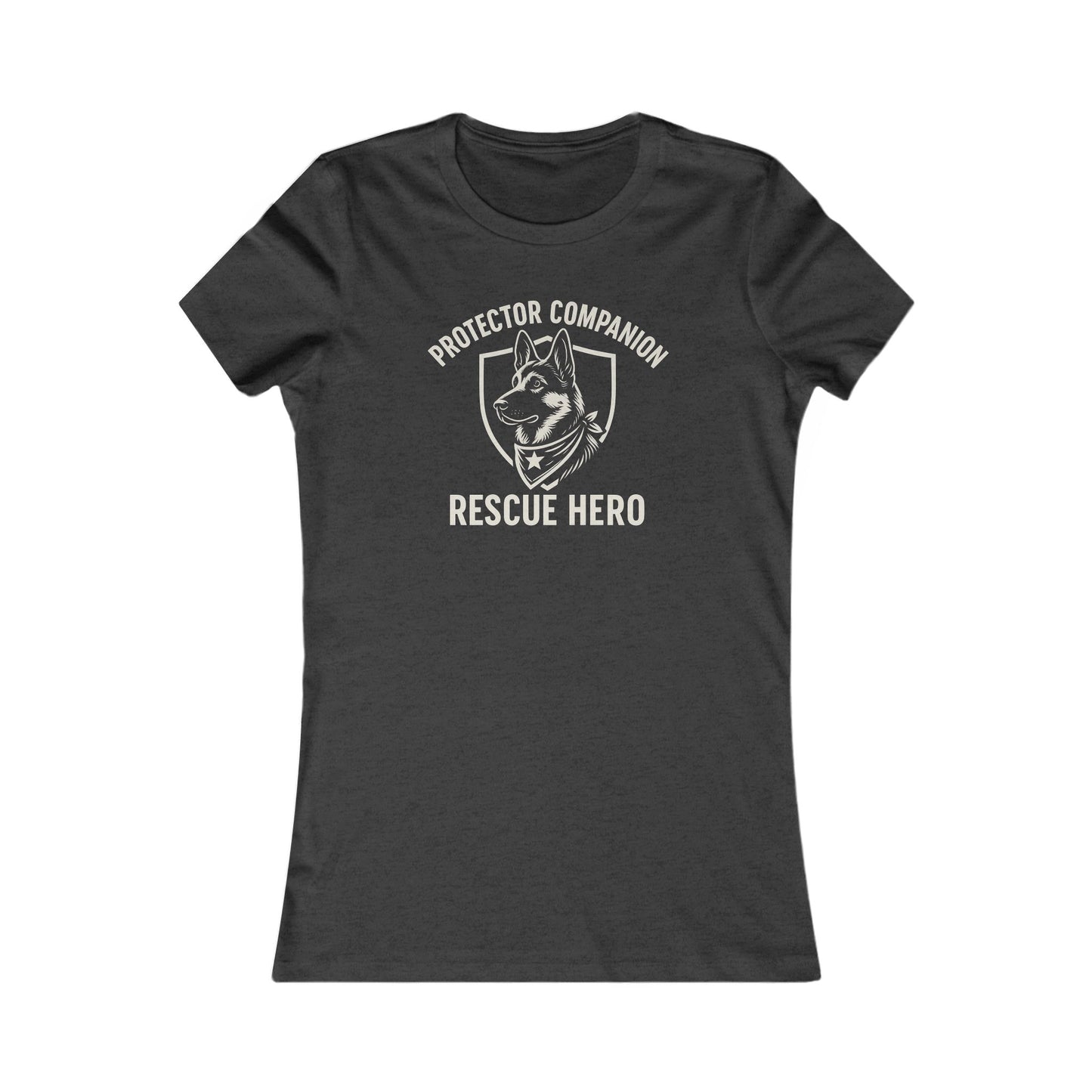 Protector Companion Rescue Hero T-t-shirt | Women's adult Favorite Tee for Animal Lovers, Dog Moms, Pet Rescue Support, Gift for Pet Owners, Casual Wear