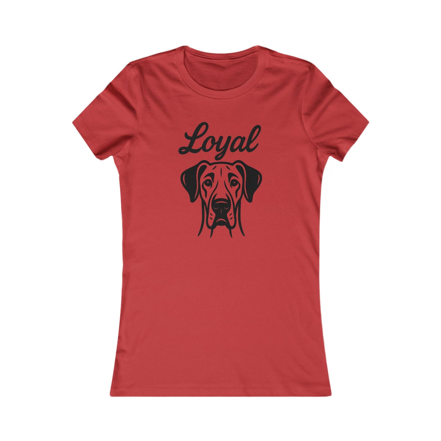 Loyal Great Dane Dog Lover Tee, Gift for Dog Moms, Animal Lover Shirt, Pet Owner Apparel, Funny Dog T-Shirt, Adult Unisex T-Shirt