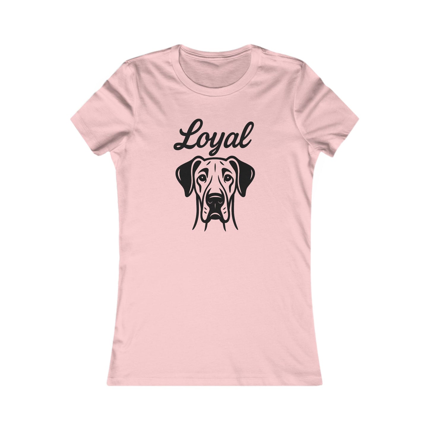 Loyal Great Dane Dog Lover Tee, Gift for Dog Moms, Animal Lover Shirt, Pet Owner Apparel, Funny Dog T-Shirt, Adult Unisex T-Shirt
