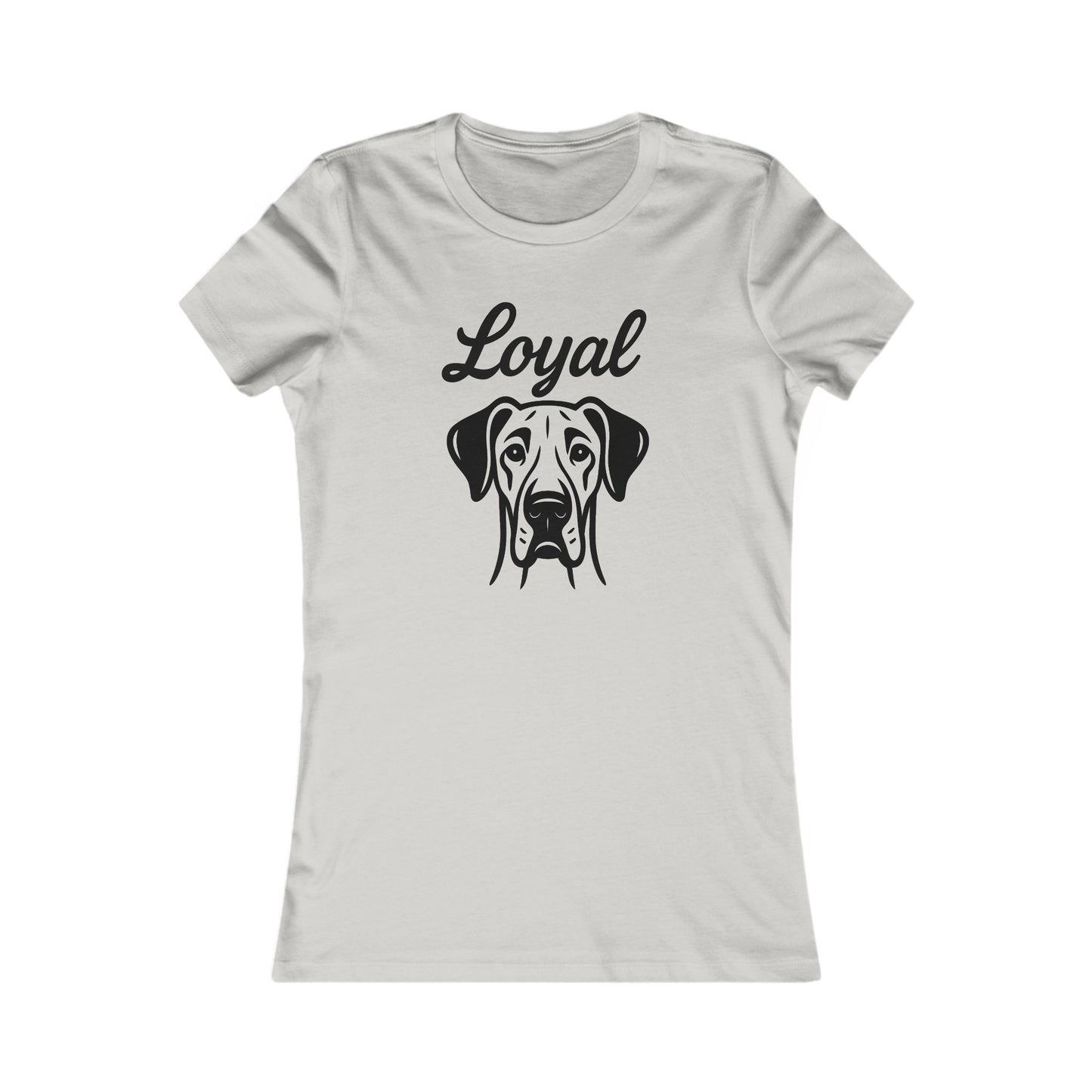 Loyal Great Dane Dog Lover Tee, Gift for Dog Moms, Animal Lover Shirt, Pet Owner Apparel, Funny Dog T-Shirt, Adult Unisex T-Shirt