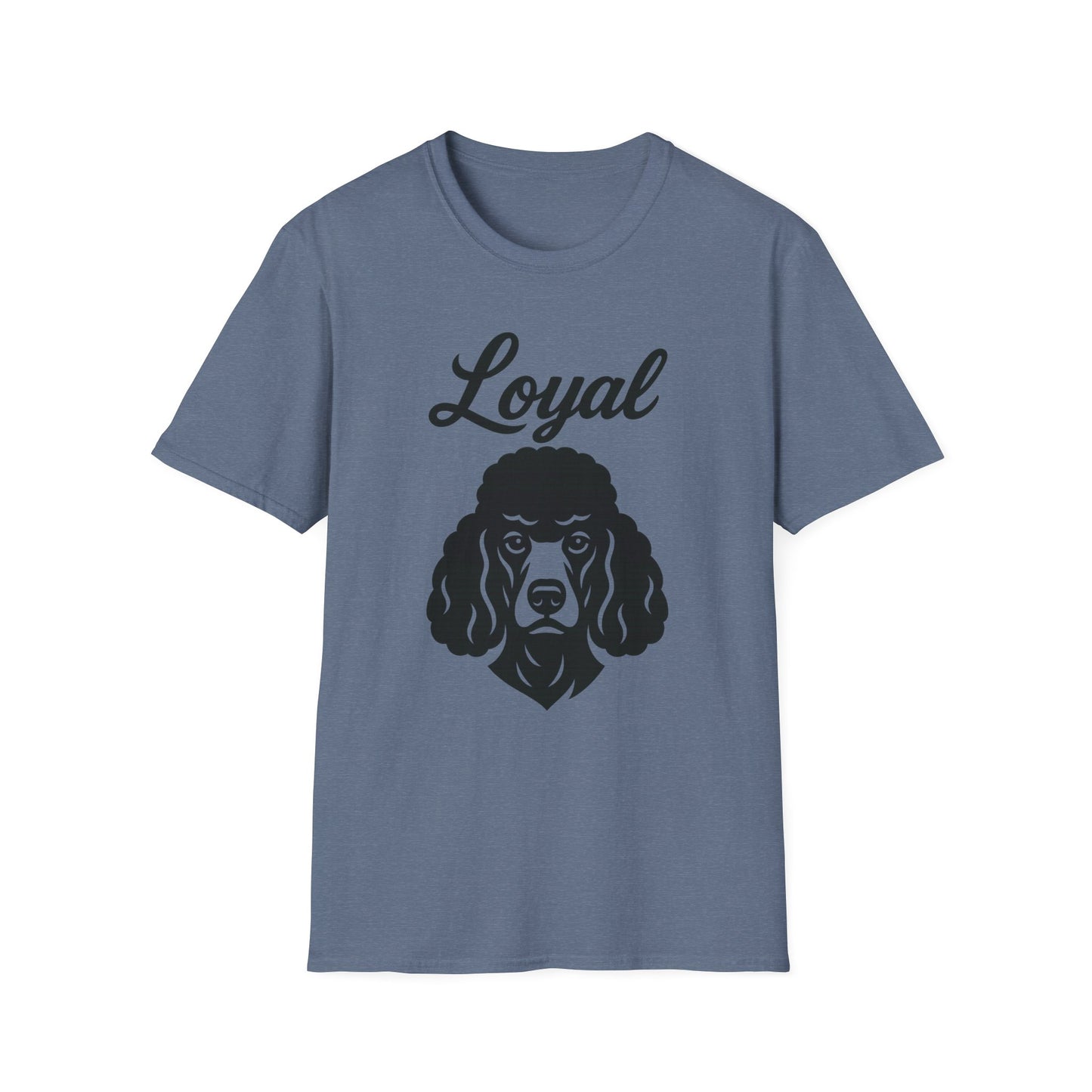 Loyal Poodle T-Shirt – Unisex Dog Lover Shirt for Adults Who Love Poodles