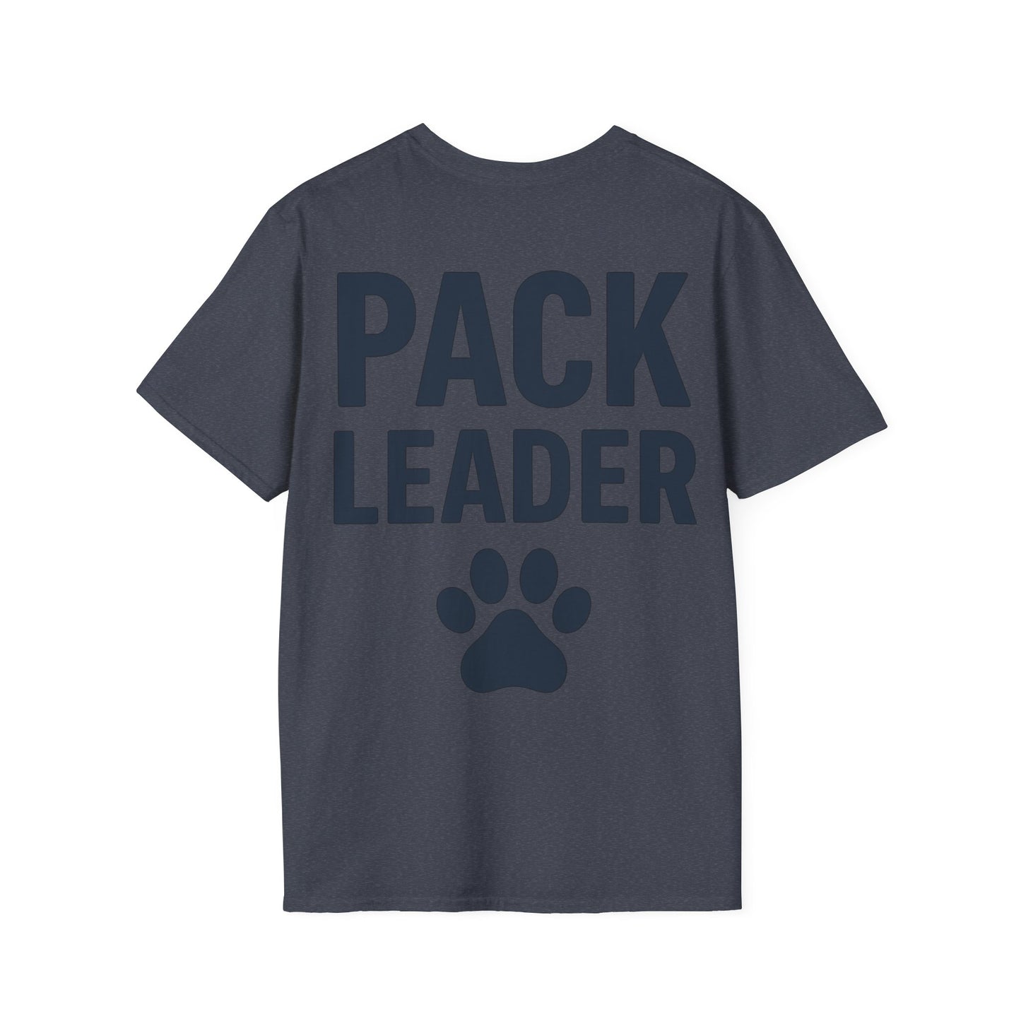 Pack Leader Dog T-Shirt – Two Sided Rescue Tee – Front Pack Member Logo – Back Pack Leader Design – Matching Family Rescue Apparel – Pitbull Dog Lover Gift – Join the Pack Shirt – Parent Pack Alpha Tee