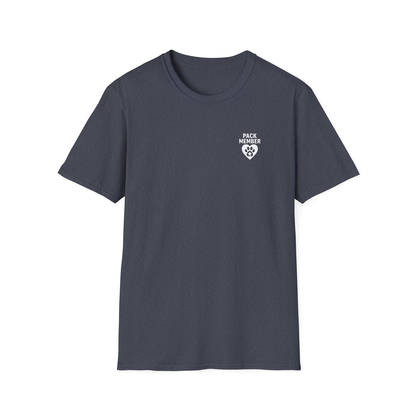 Healing Hearts Dog Shirt – Pitbull Rescue Tee – Pack Member Design, Adult Unisex T-Shirt