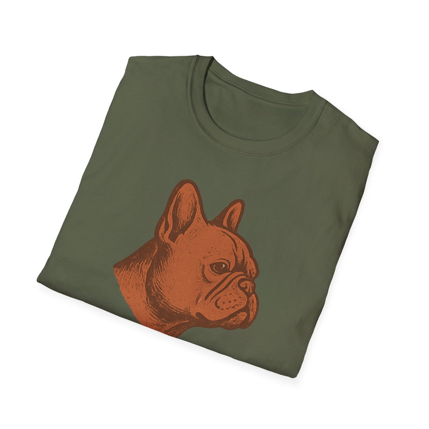 Proud Grand-Paw French Bulldog T-Shirt – Funny Frenchie Grandpa Tee for Dog Lovers, Vintage Bulldog Softstyle Shirt, Pet Grandparent Gift for Men, Rustic Dog Breed Graphic T-Shirt, Adult Unisex T-Shirt