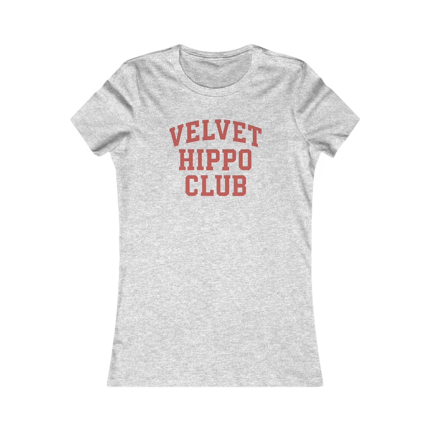Velvet Hippo Club Women’s T-Shirt – Funny Pit Bull Gift for Dog Moms, Bella+Canvas 6004 in Vintage Brick Red, Adult Women's T-Shirt