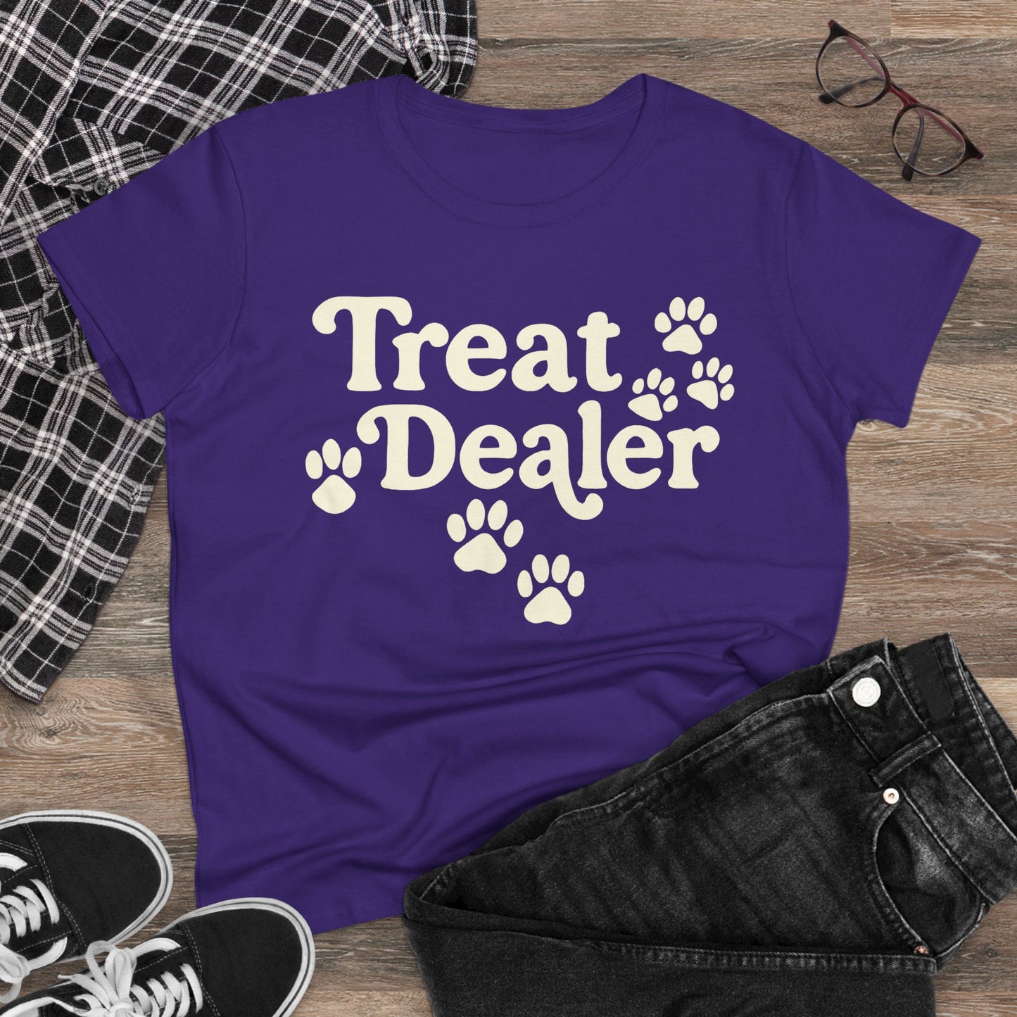 Treat Dealer Dog Lover Adult Women’s Gildan 5000L T-shirt