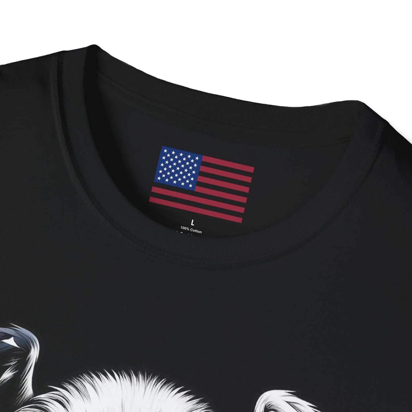 Faith and Freedom Eagle Cross T-Shirt – Front and Back USA Flag Pitty on back - American Flag Wings, Soldier Prayer Graphic, Patriotic Christian Memorial Shirt adult unisex