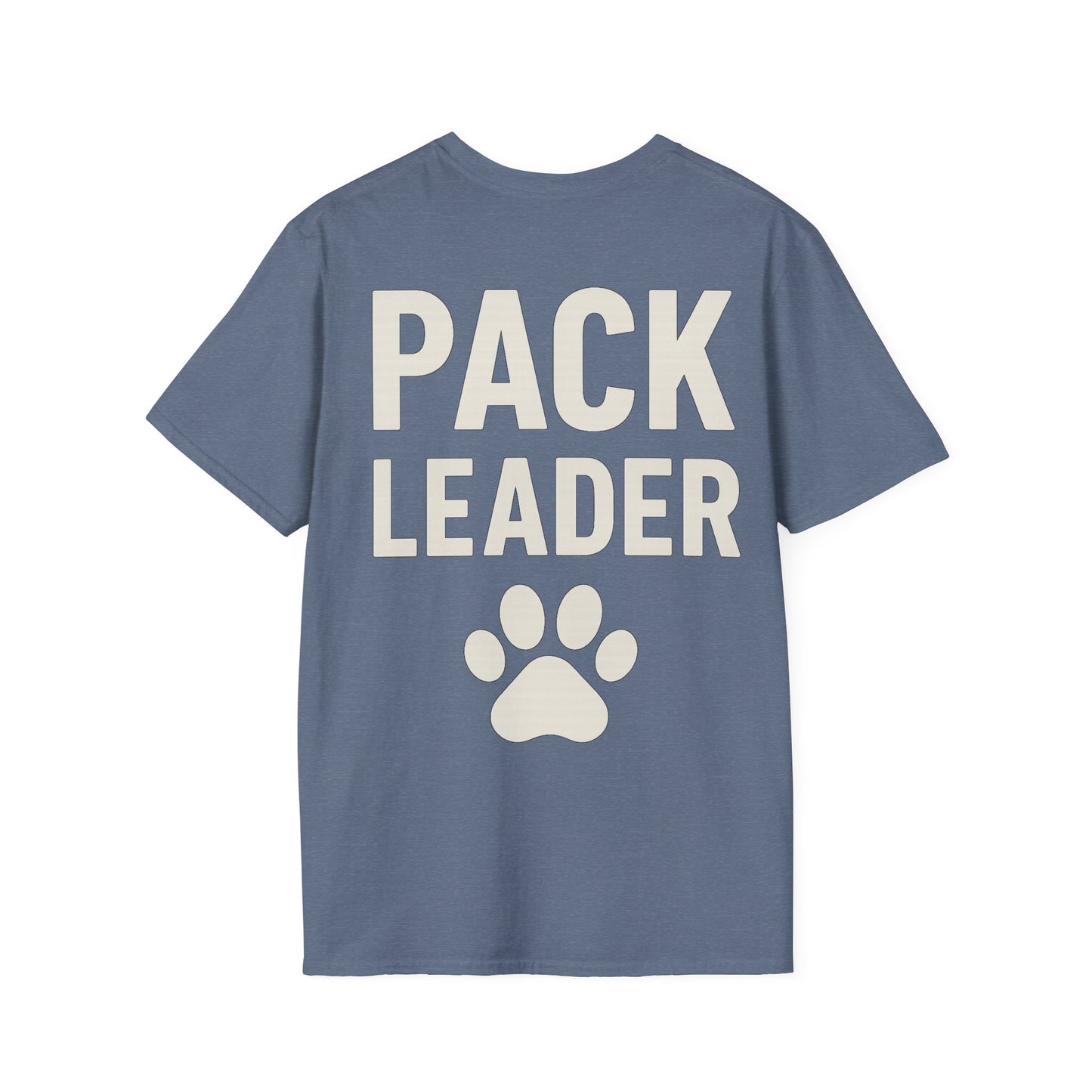 Pack Leader Dog T-Shirt – Two Sided Rescue Tee – Front Pack Member Logo – Back Pack Leader Design – Matching Family Rescue Apparel – Pitbull Dog Lover Gift – Join the Pack Shirt – Parent Pack Alpha Tee, Adult Unisex T-Shirt