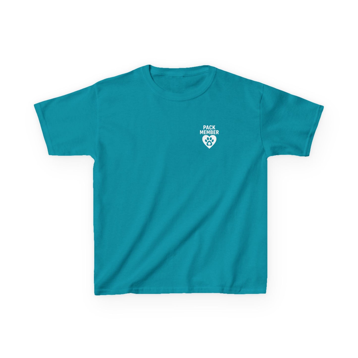 Pack Pup Youth Dog Shirt – Matching Family Rescue Tee – Front Pack Member Logo – Back Pack Pup Design – Gildan 5000B Heavy Cotton – Kid’s Two-Sided Rescue Shirt – Animal Shelter Support – Dog Lover Gift – Pack Collection, Adult Unisex T-Shirt