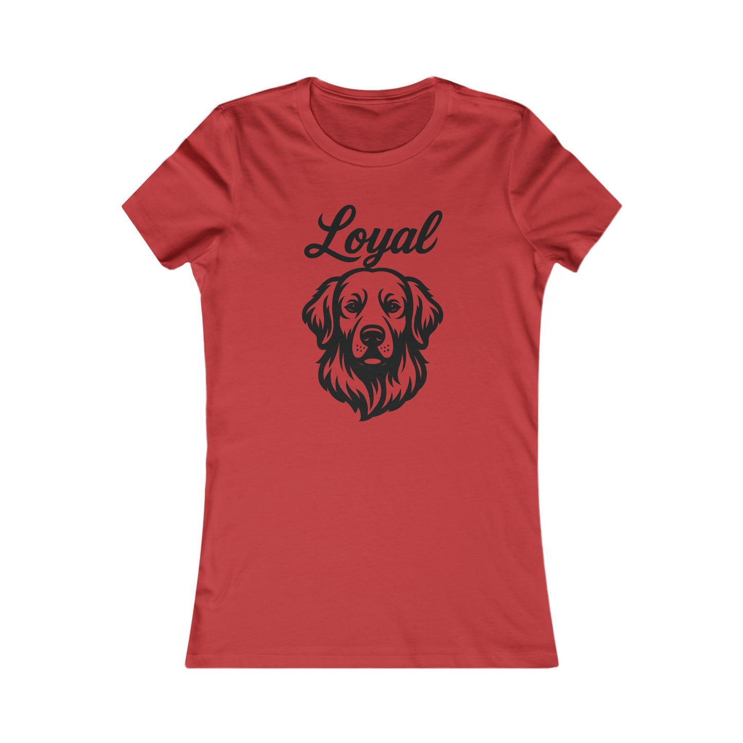 Loyal Golden Retriever Dog Lover Tee, Pet Owner Gift, Animal Lover Shirt, Casual Wear, Birthday Gift, Unisex Top, Everyday Style, Adult Unisex T-Shirt
