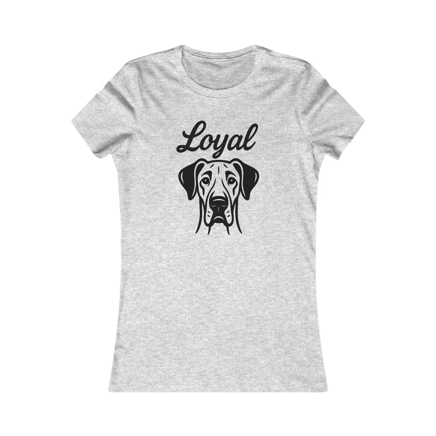 Loyal Great Dane Dog Lover Tee, Gift for Dog Moms, Animal Lover Shirt, Pet Owner Apparel, Funny Dog T-Shirt, Adult Unisex T-Shirt