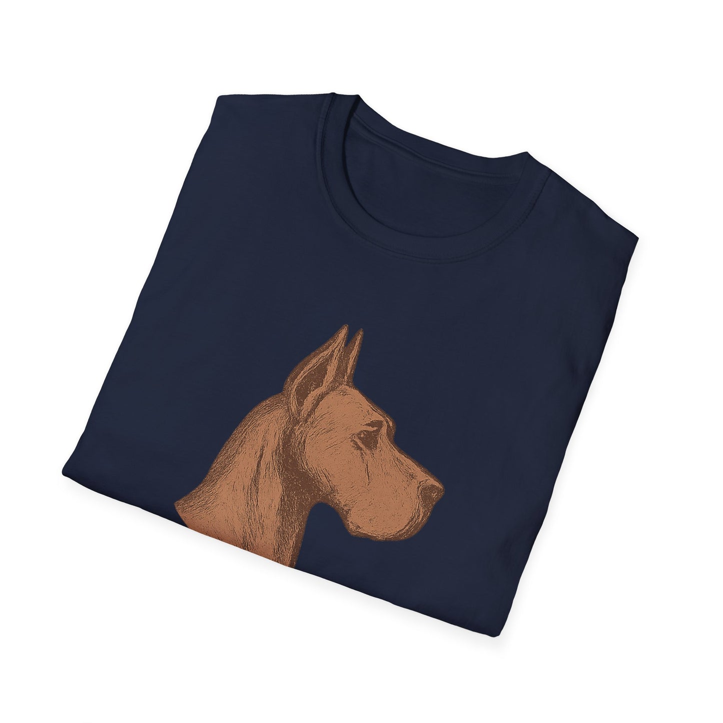 Proud Grand-Paw Great Dane Vintage T-Shirt – Rustic Dog Grandpa Tee for Great Dane Lovers, Adult Unisex T-Shirt