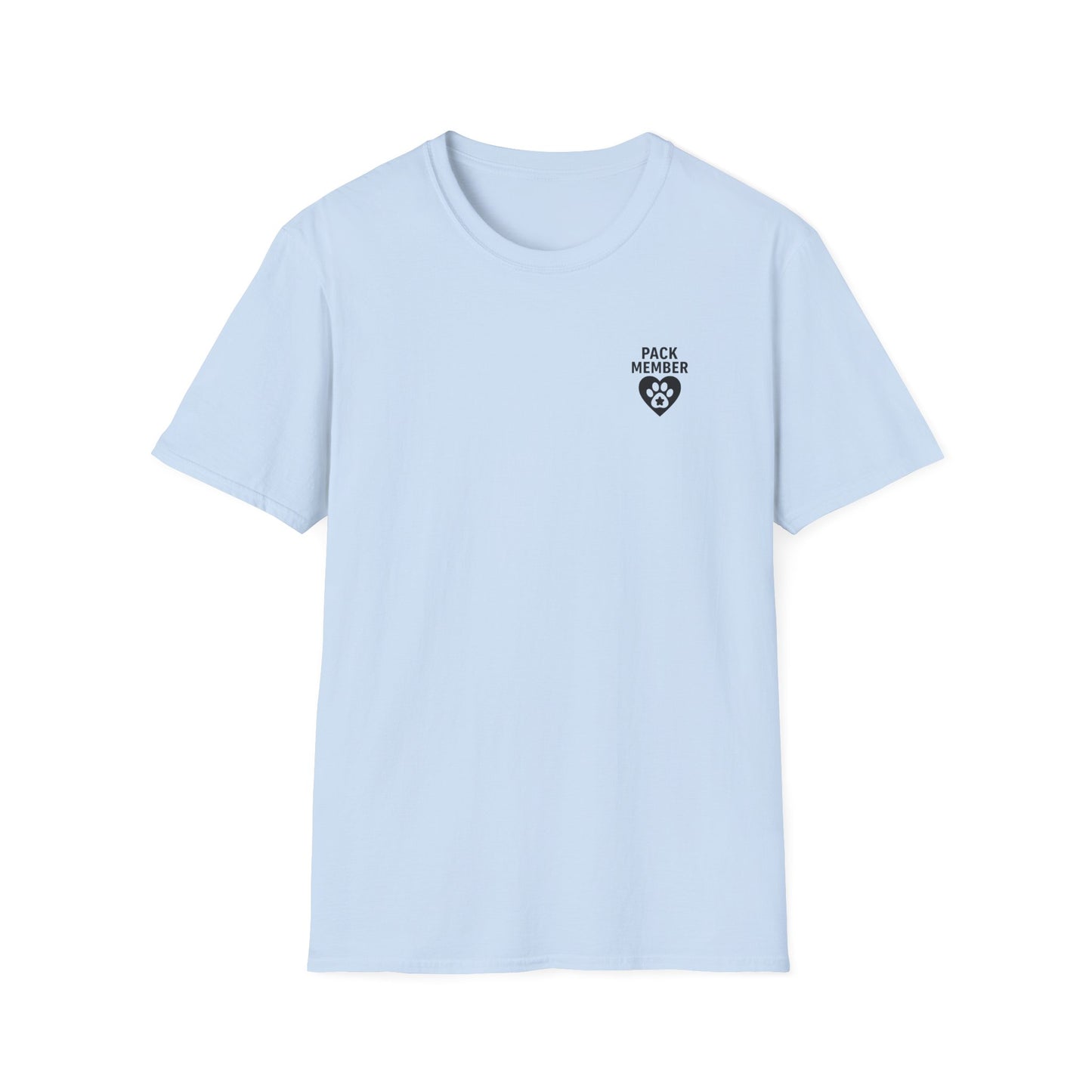 Pack Leader Dog T-Shirt – Two Sided Rescue Tee – Front Pack Member Logo – Back Pack Leader Design – Matching Family Rescue Apparel – Pitbull Dog Lover Gift – Join the Pack Shirt – Parent Pack Alpha Tee