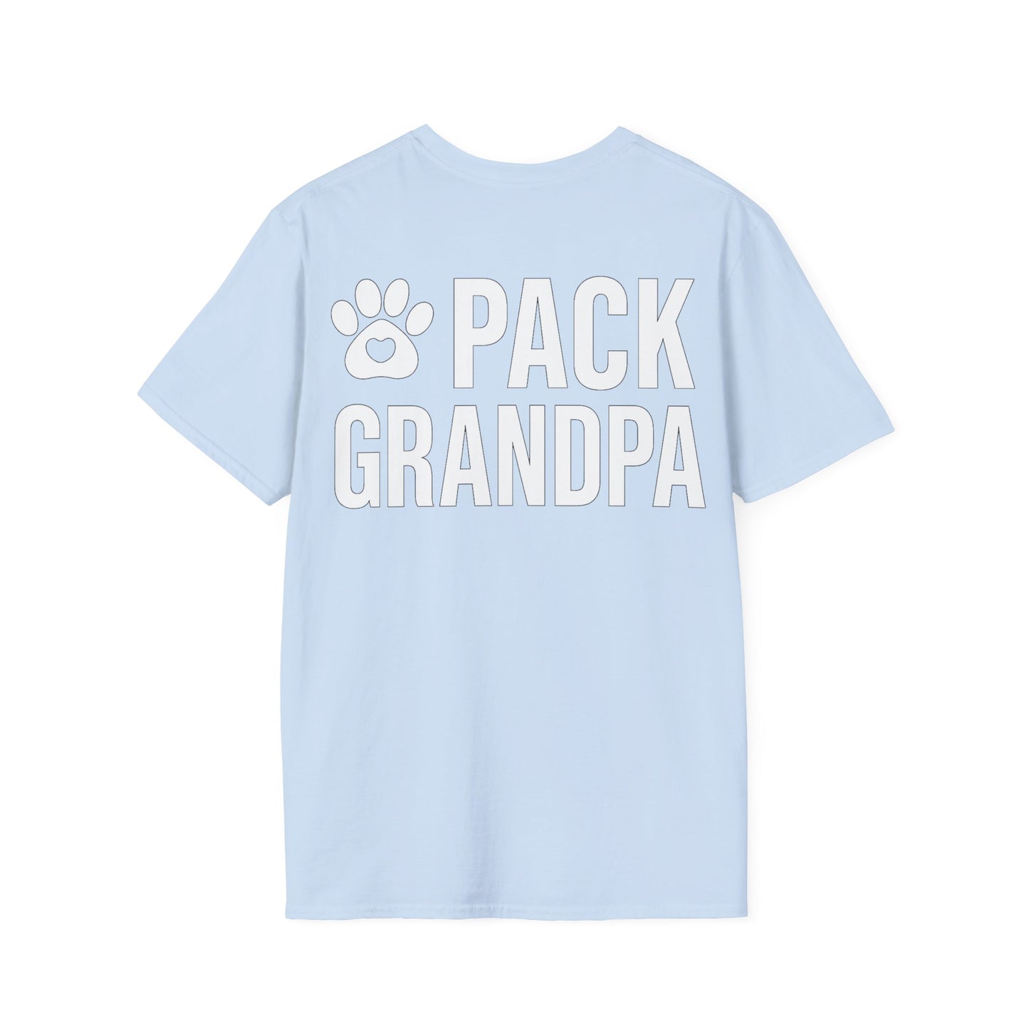 Pack Grandpa T-Shirt | Dog Rescue Family Tee for Grandpa | Matching Pack T-Shirt for Father’s Day | $1 Donated to Animal Rescue, Adult Unisex T-Shirt