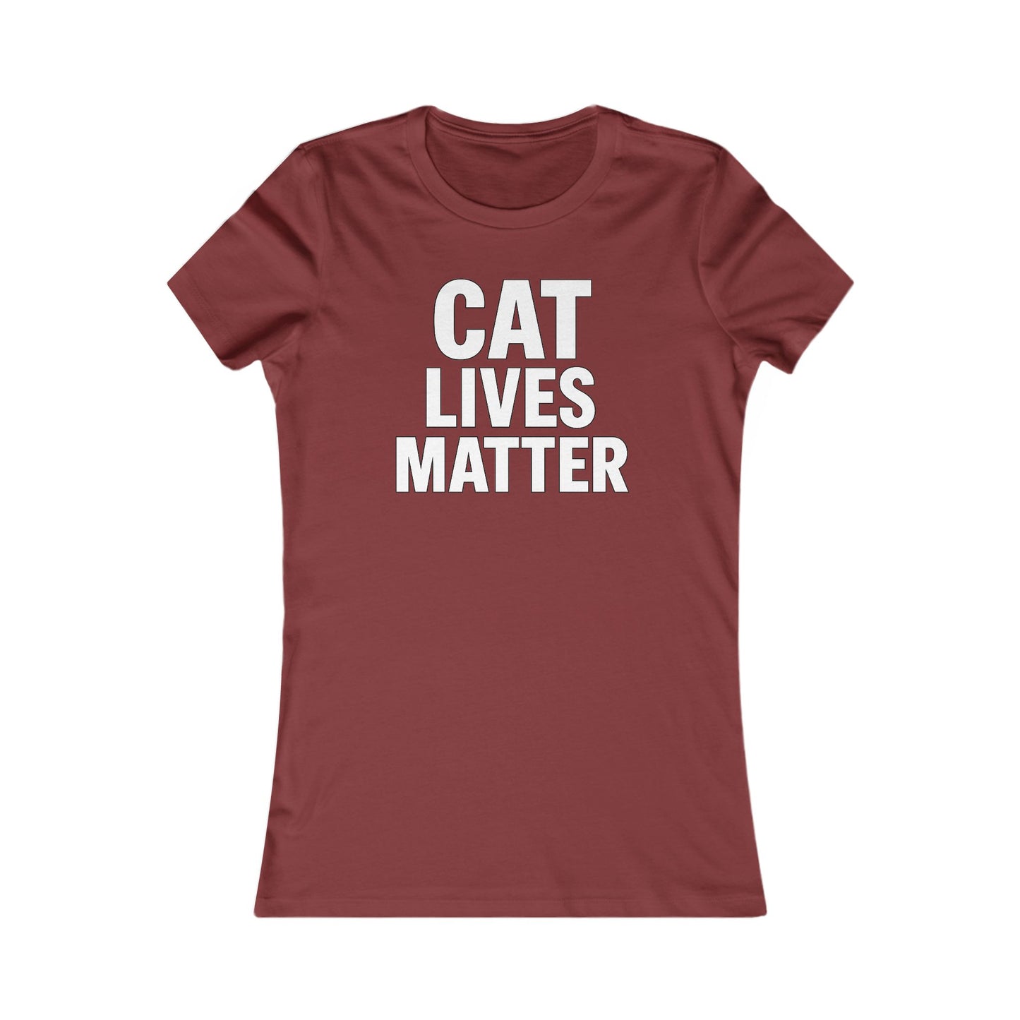 Women’s Cat Lives Matter T-t-shirt - Cute Cat Lover Shirt, Gift for Cat Owners, Pet Mom Top, Casual Everyday Wear, Animal Rights Apparel, Adult Unisex T-Shirt