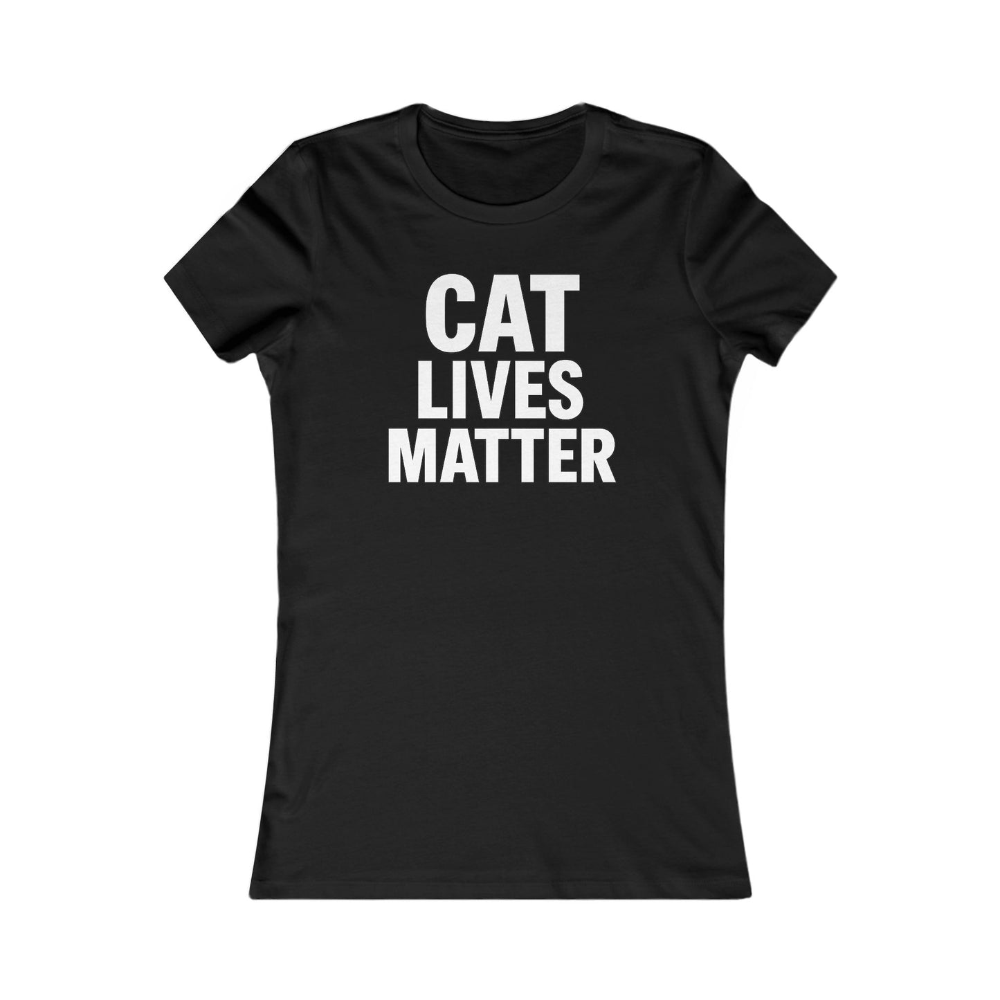 Women’s Cat Lives Matter T-t-shirt - Cute Cat Lover Shirt, Gift for Cat Owners, Pet Mom Top, Casual Everyday Wear, Animal Rights Apparel, Adult Unisex T-Shirt