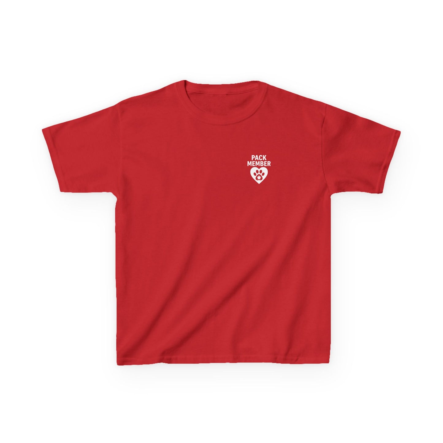 Pack Pup Youth Dog Shirt – Matching Family Rescue Tee – Front Pack Member Logo – Back Pack Pup Design – Gildan 5000B Heavy Cotton – Kid’s Two-Sided Rescue Shirt – Animal Shelter Support – Dog Lover Gift – Pack Collection, Adult Unisex T-Shirt