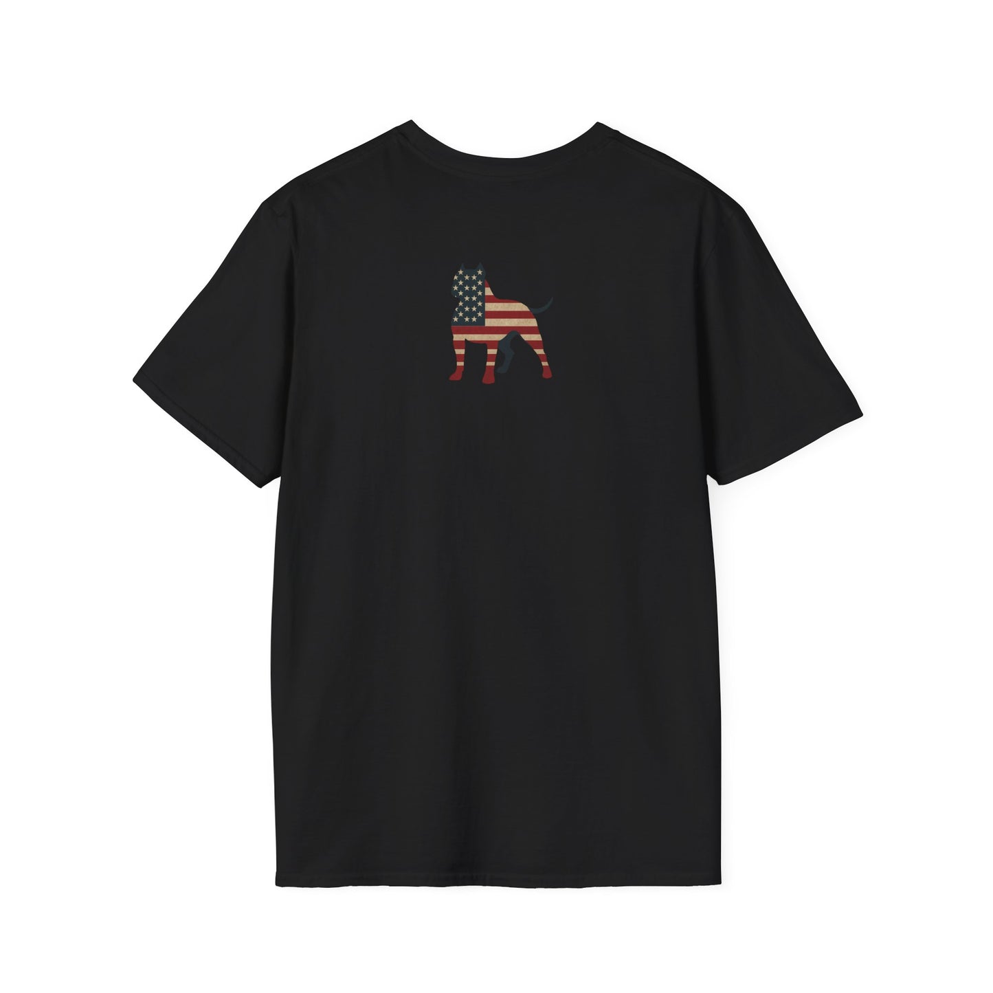 Faith and Freedom Eagle Cross T-Shirt – Front and Back USA Flag Pitty on back - American Flag Wings, Soldier Prayer Graphic, Patriotic Christian Memorial Shirt adult unisex