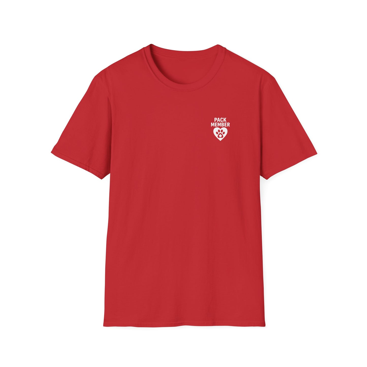 Healing Hearts Dog Shirt – Pitbull Rescue Tee – Pack Member Design, Adult Unisex T-Shirt