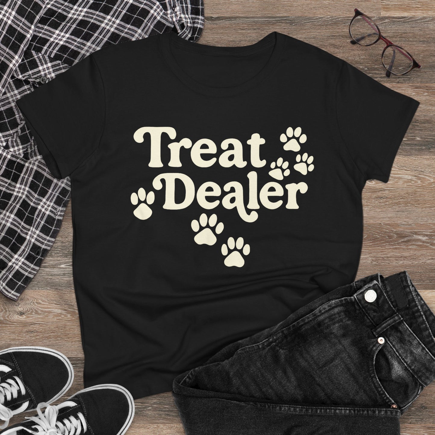 Treat Dealer Dog Lover Adult Women’s Gildan 5000L T-shirt