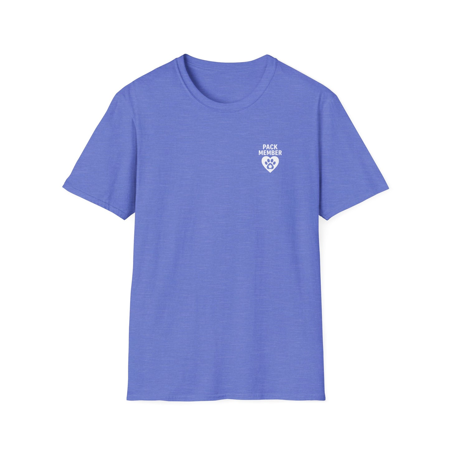 Healing Hearts Dog Shirt – Pitbull Rescue Tee – Pack Member Design, Adult Unisex T-Shirt