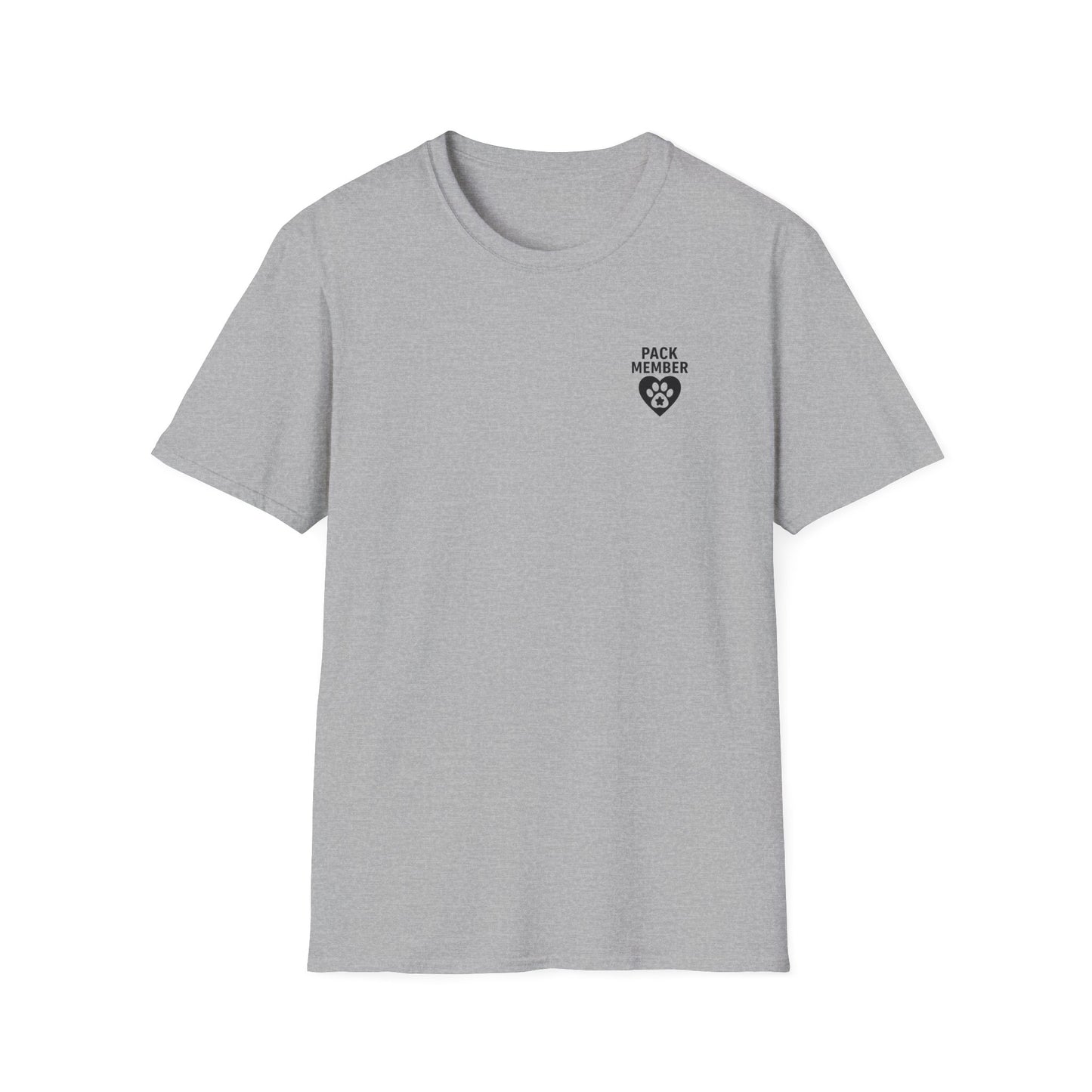 Pack Leader Dog T-Shirt – Two Sided Rescue Tee – Front Pack Member Logo – Back Pack Leader Design – Matching Family Rescue Apparel – Pitbull Dog Lover Gift – Join the Pack Shirt – Parent Pack Alpha Tee
