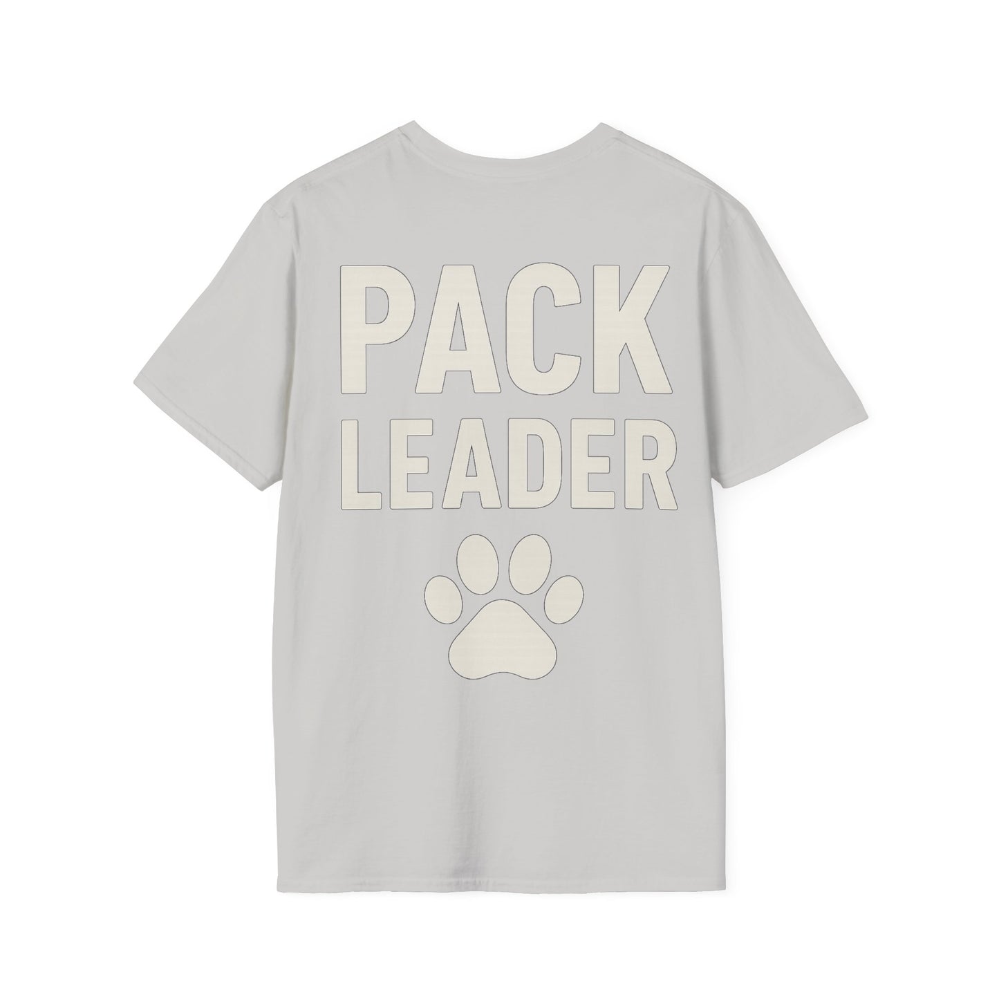 Pack Leader Dog T-Shirt – Two Sided Rescue Tee – Front Pack Member Logo – Back Pack Leader Design – Matching Family Rescue Apparel – Pitbull Dog Lover Gift – Join the Pack Shirt – Parent Pack Alpha Tee, Adult Unisex T-Shirt