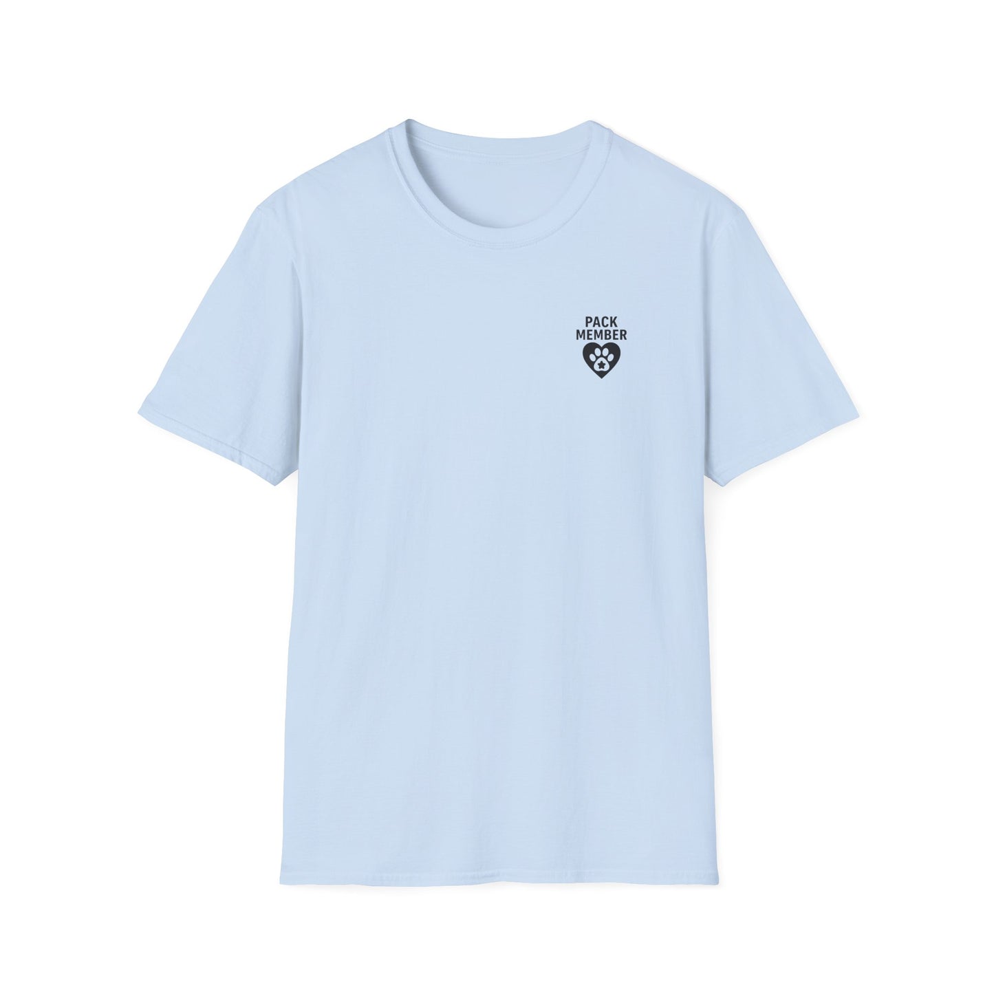 Pack Pup Rescue T-Shirt – Two Sided Dog Lover Tee – Front Pack Member Logo – Back Pack Pup Design – Gildan 64000 Unisex Fit – Matching Family Rescue Apparel – Older Kids or Teens – Animal Shelter Support – Full Pack Set, Adult Unisex T-Shirt
