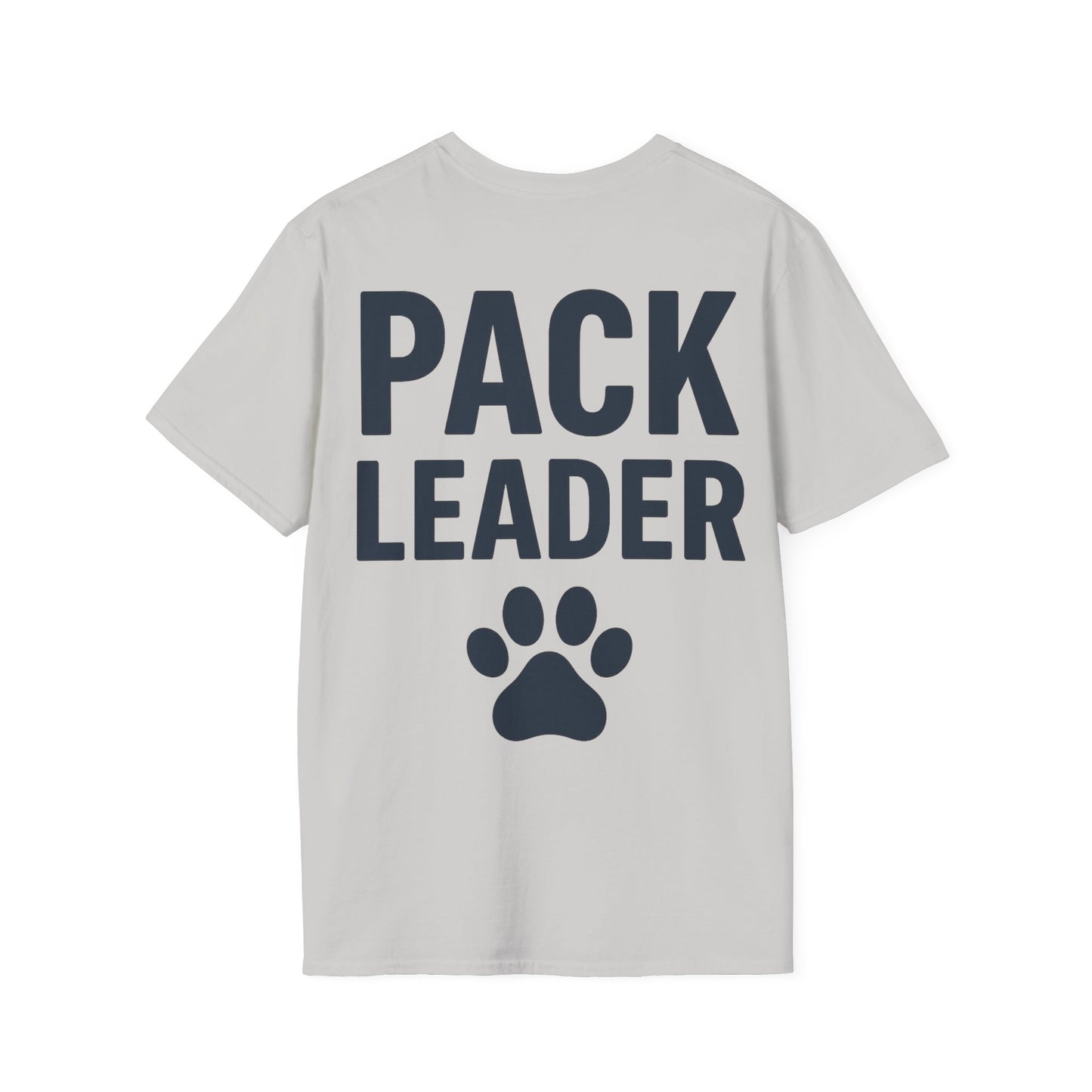 Pack Leader Dog T-Shirt – Two Sided Rescue Tee – Front Pack Member Logo – Back Pack Leader Design – Matching Family Rescue Apparel – Pitbull Dog Lover Gift – Join the Pack Shirt – Parent Pack Alpha Tee