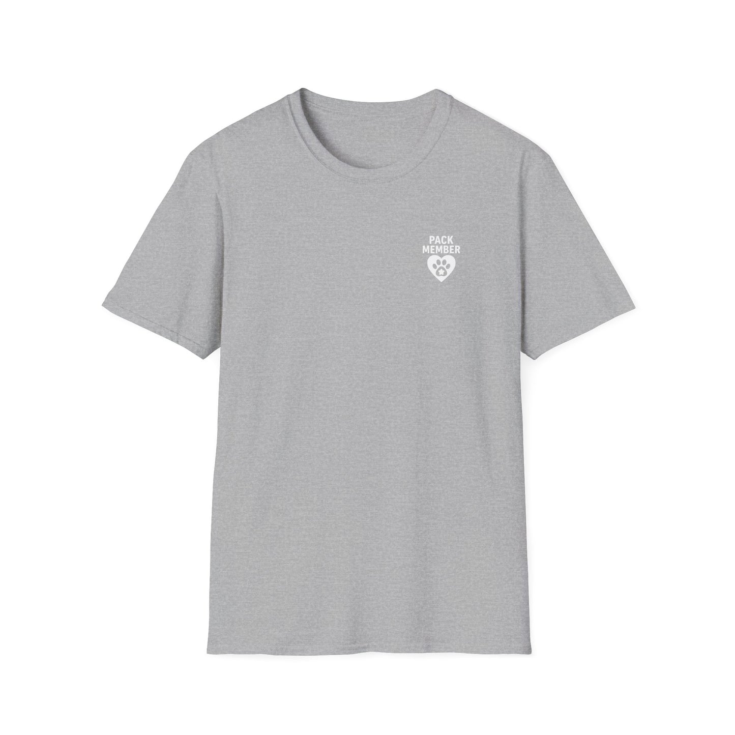 Healing Hearts Dog Shirt – Pitbull Rescue Tee – Pack Member Design, Adult Unisex T-Shirt