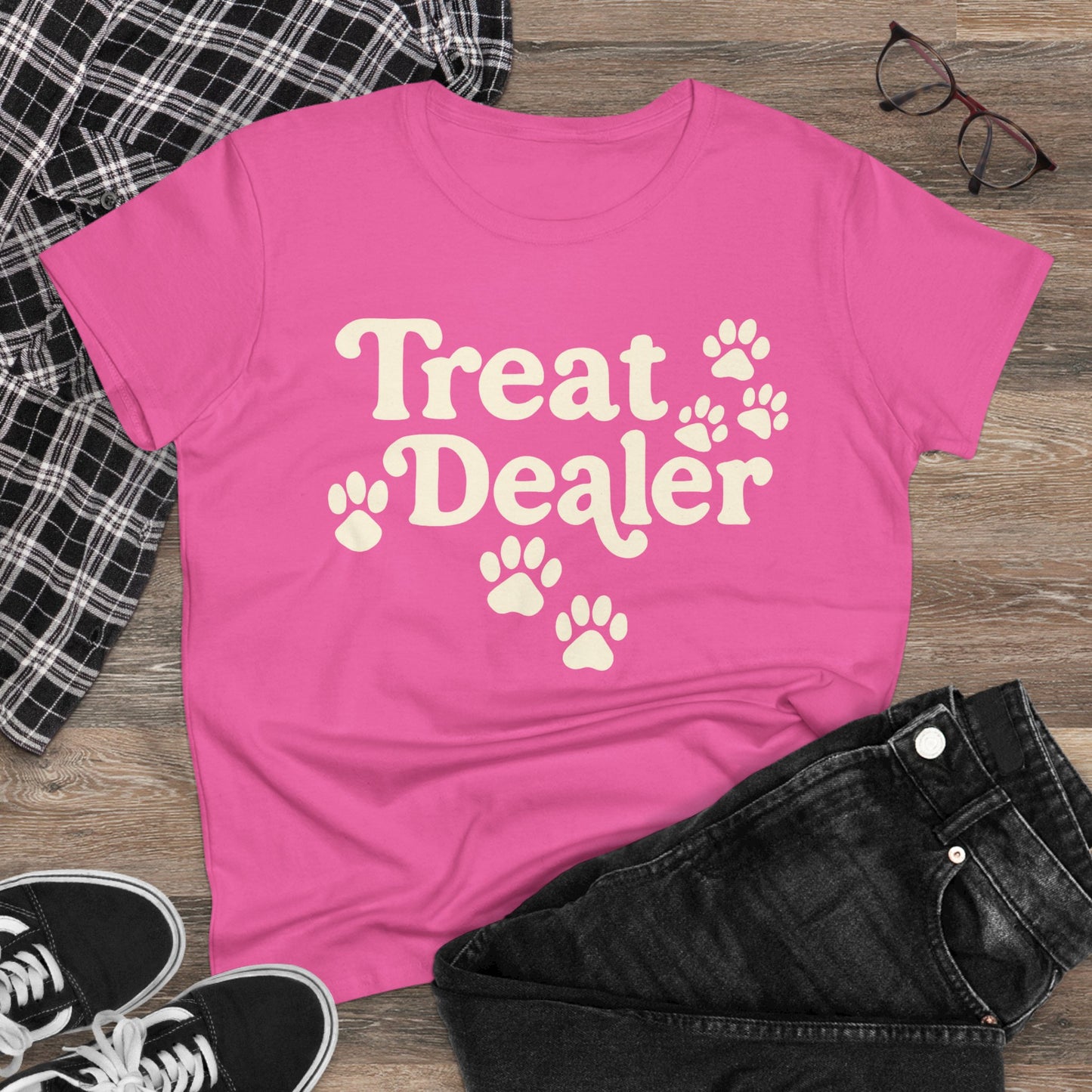 Treat Dealer Dog Lover Adult Women’s Gildan 5000L T-shirt