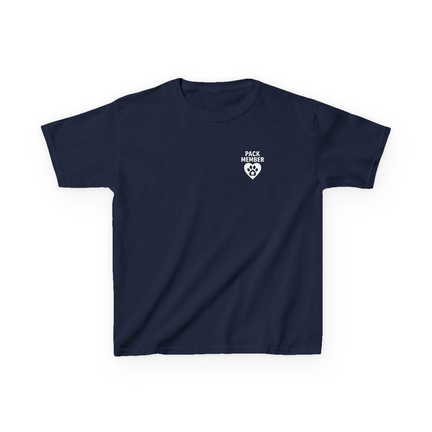 Pack Pup Youth Dog Shirt – Matching Family Rescue Tee – Front Pack Member Logo – Back Pack Pup Design – Gildan 5000B Heavy Cotton – Kid’s Two-Sided Rescue Shirt – Animal Shelter Support – Dog Lover Gift – Pack Collection, Adult Unisex T-Shirt