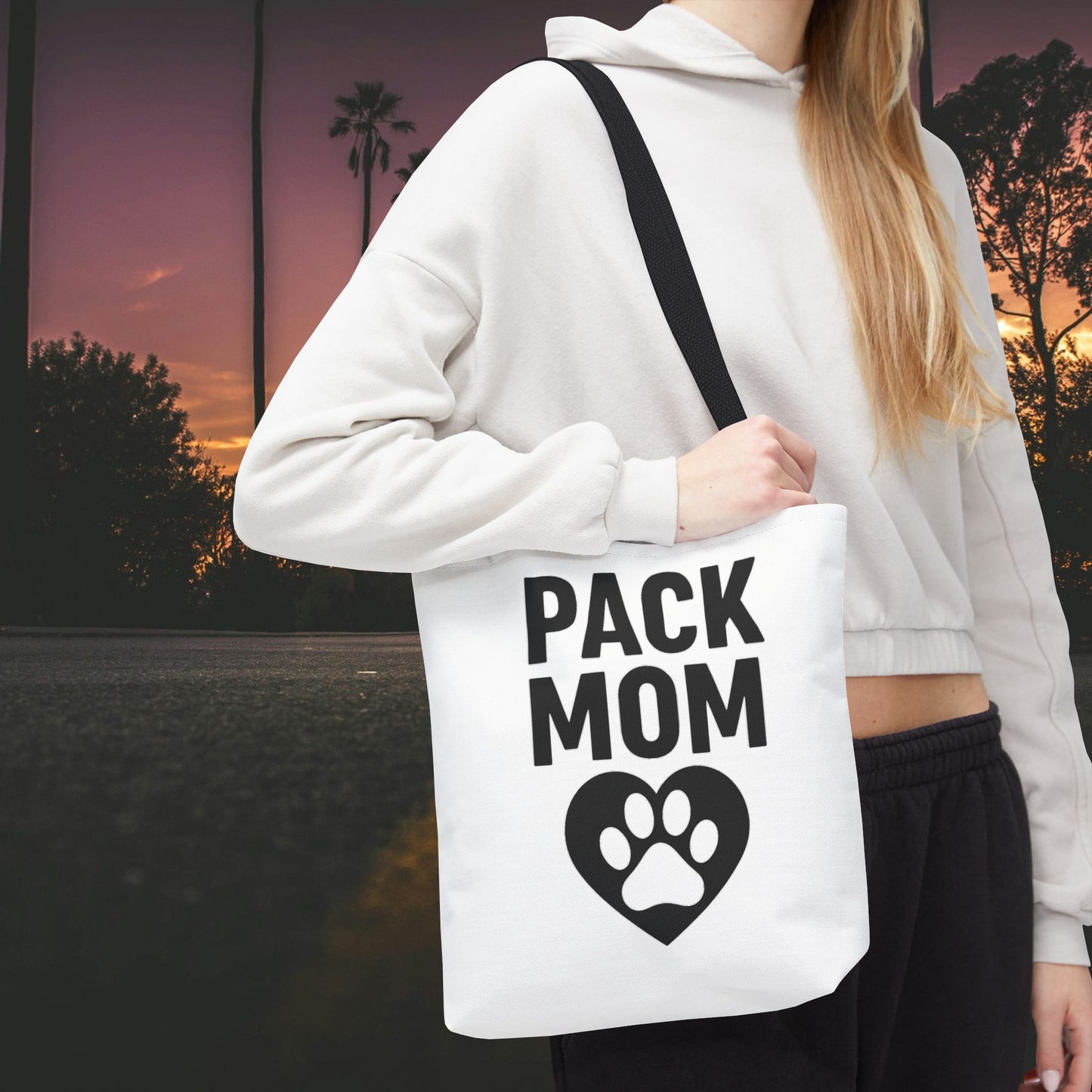 Pack Mom Tote Bag | Pet Lover Gift | Canvas Shopping Bag | Eco-Friendly Tote | Dog Mom Accessory | Animal Lover Essentials, Adult Unisex T-Shirt