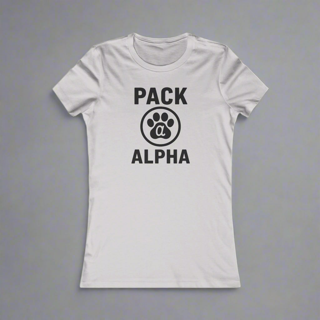 Pack Alpha Women's Tee, Dog Lover Gift, Animal Rights Support, Casual Wear, Pet Lover Shirt, Dog Mom Apparel, Adult Unisex T-Shirt
