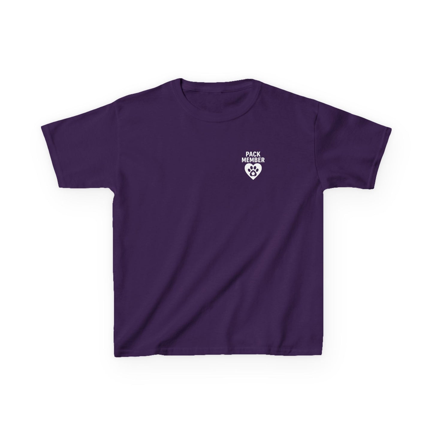 Pack Pup Youth Dog Shirt – Matching Family Rescue Tee – Front Pack Member Logo – Back Pack Pup Design – Gildan 5000B Heavy Cotton – Kid’s Two-Sided Rescue Shirt – Animal Shelter Support – Dog Lover Gift – Pack Collection, Adult Unisex T-Shirt